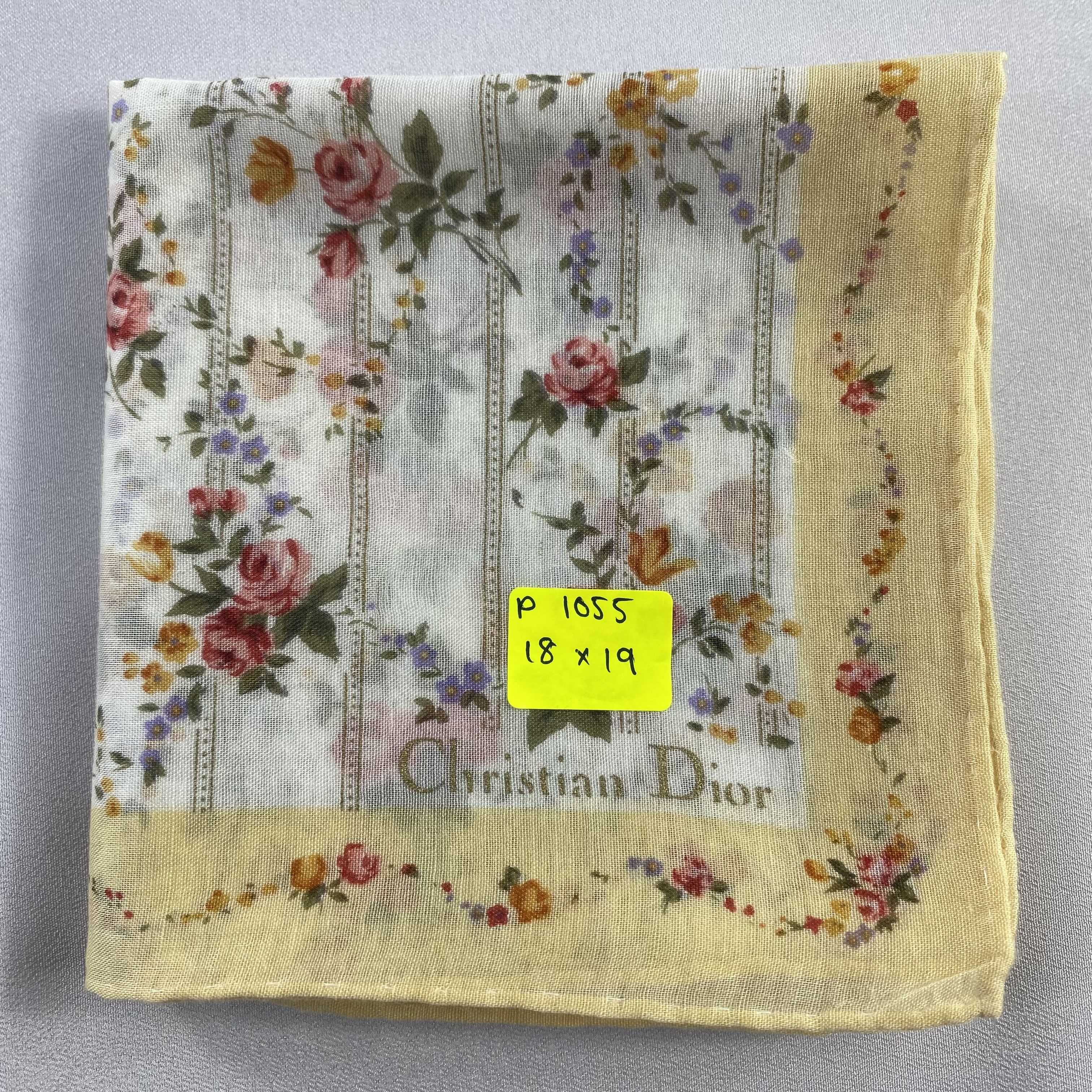 Vintage Christian Dior Monsieur Handkerchief / Neckerchief-P1055 Size ONE SIZE - 5 Thumbnail