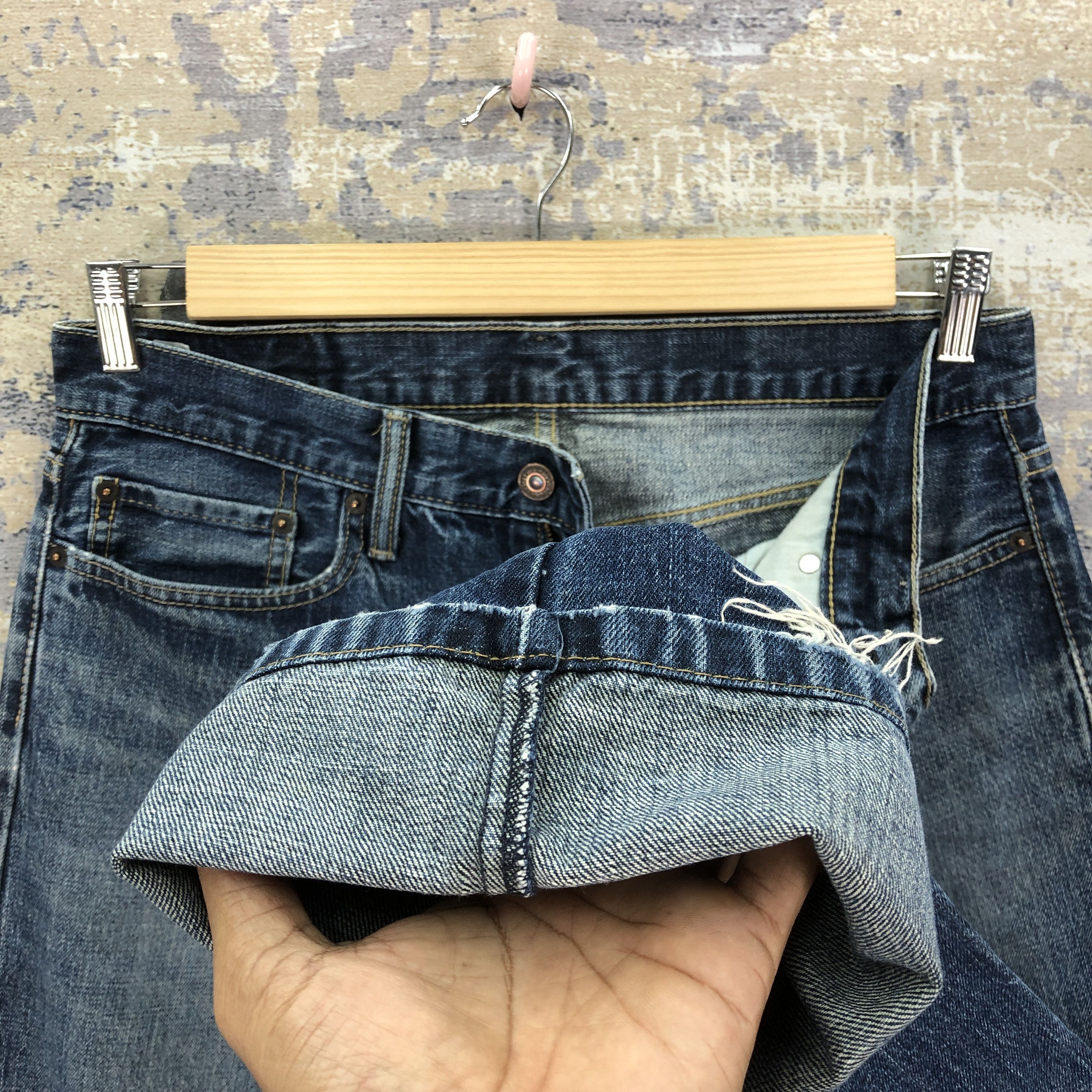 Levi's Vintage Y2K Levis 514 Faded Jeans Levi's Straight Denim Size US 32 / EU 48 - 8 Thumbnail