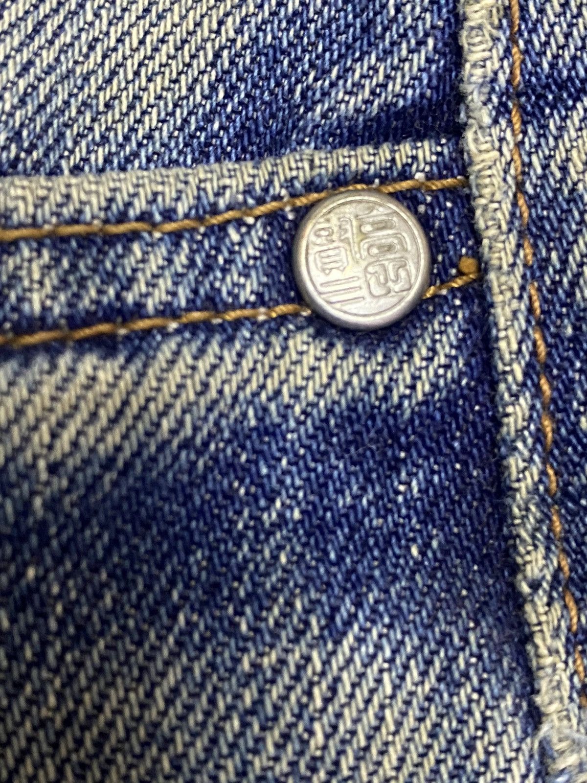 Japanese Brand Vintage Kenzo Japan Mud Wash Distressed Baggy Jeans Size US 32 / EU 48 - 11 Thumbnail