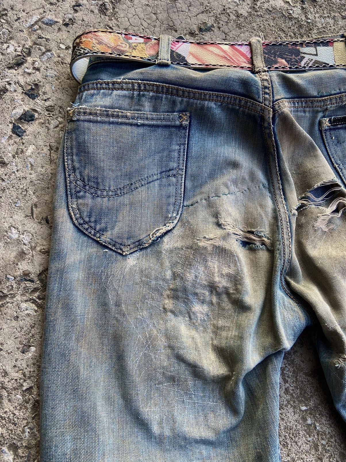 Kapital × Vintage Vintage distressed lee raiders japan made Boro patchwork Size US 36 / EU 52 - 10 Thumbnail