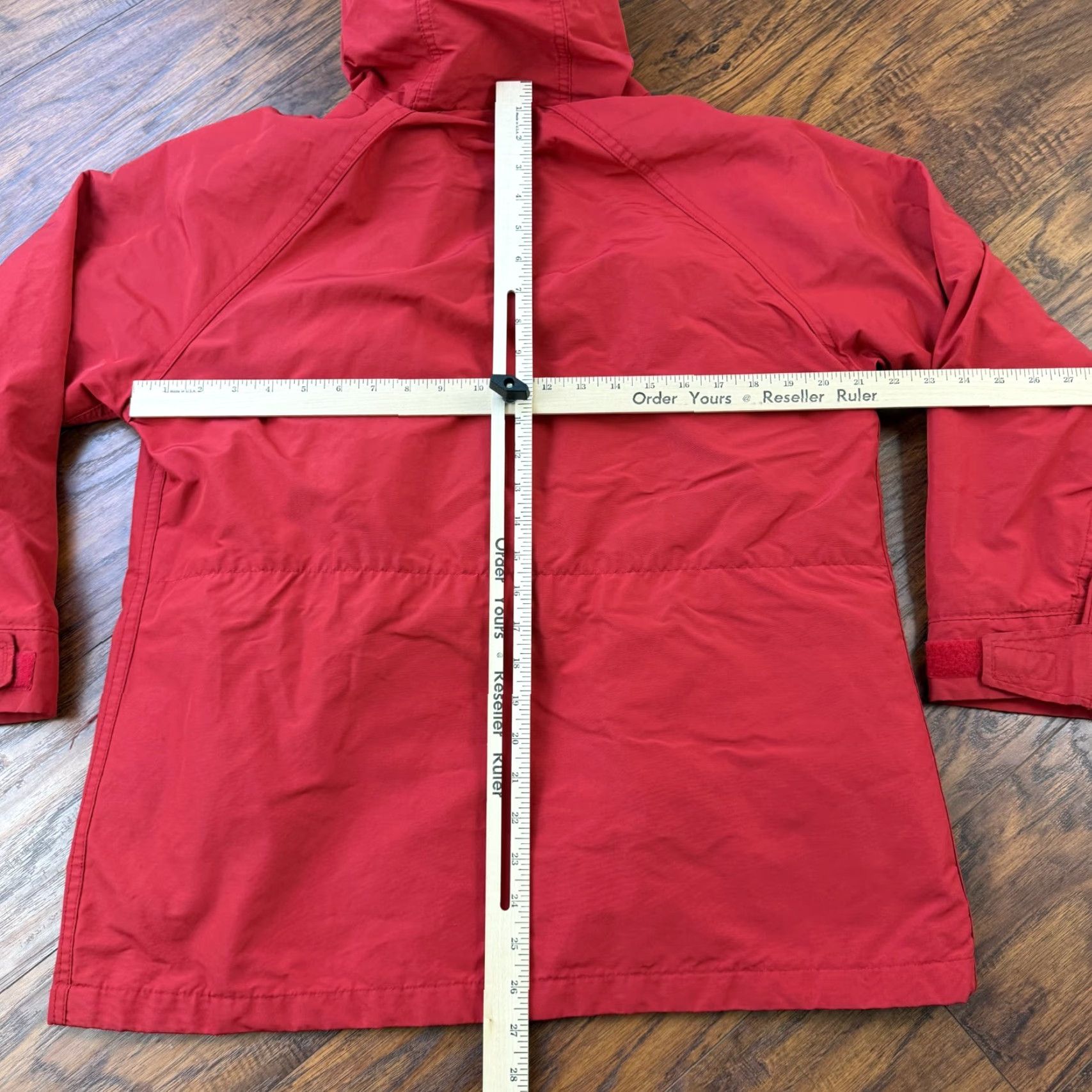 Vintage VINTAGE Woolrich Jacket Womens L Red Hooded Full Zip Pockets Wool Lined Woolrich Rain Coat Outdoor USA Red Woolrich Jacket Womens L Size L / US 10 / IT 46 - 7 Thumbnail