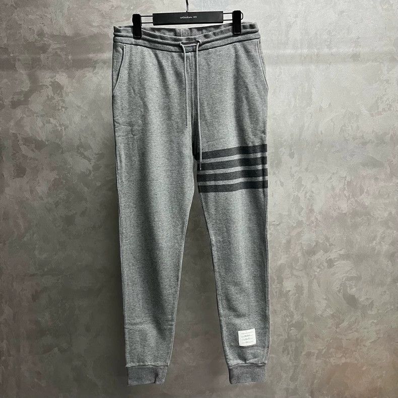 Thom Browne Thom Browne size3 Cotton long pants knitted sportswear Size US 27 - 1 Thumbnail
