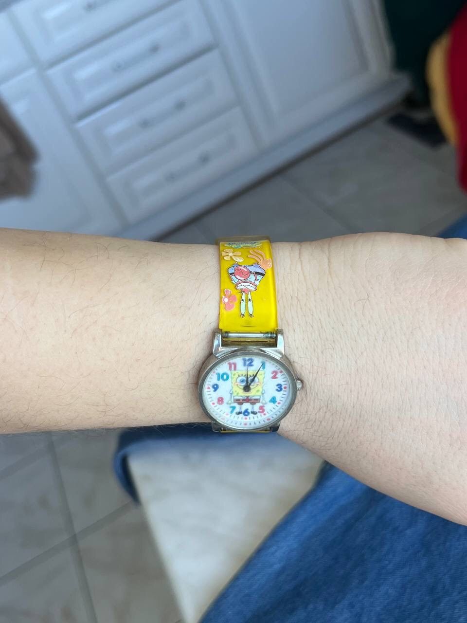 Japanese Brand × Vintage Vintage Japanese style futuristic Watch Sponge Bob 2012 Size ONE SIZE - 6 Thumbnail