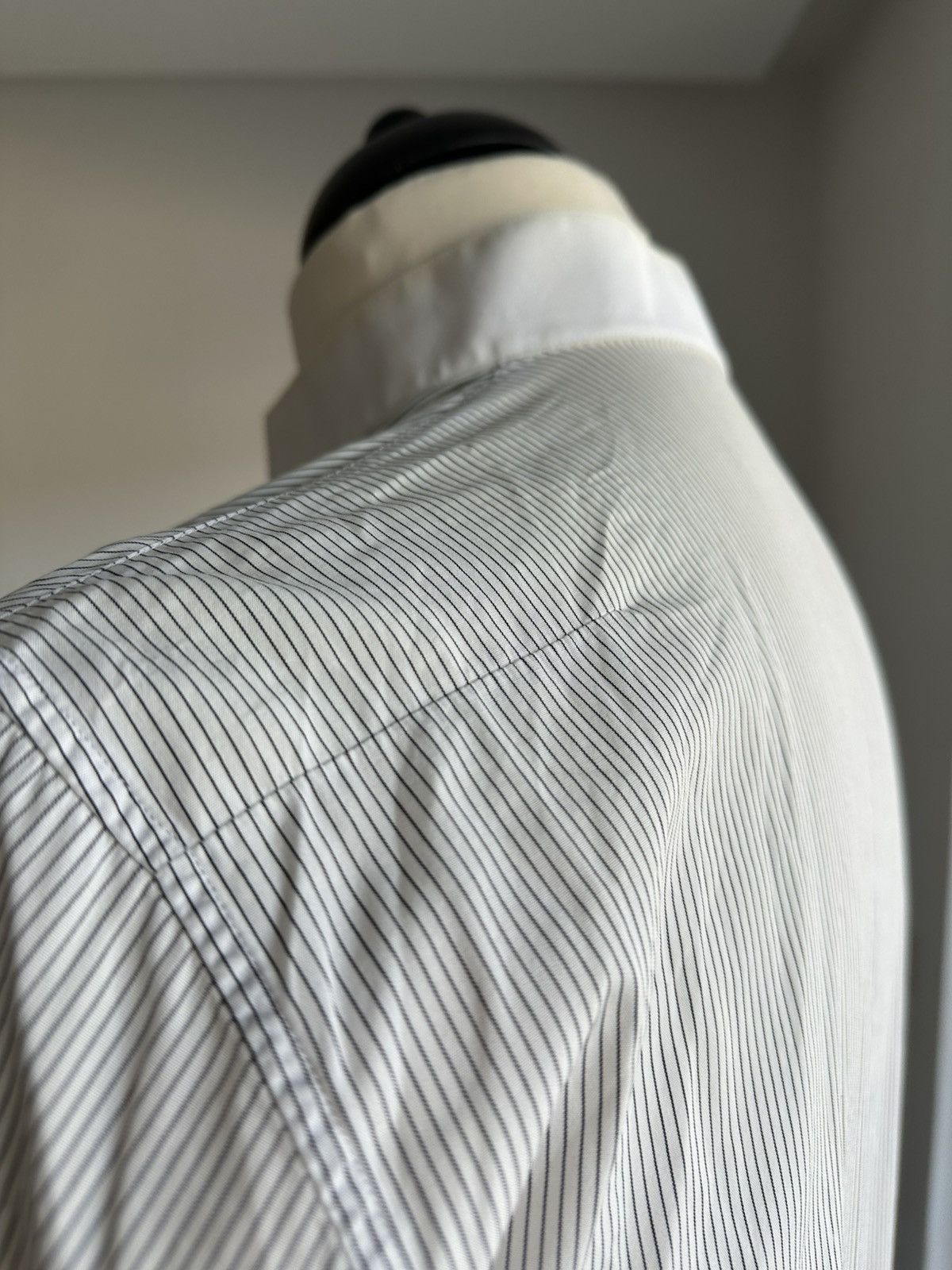 Dior × Hedi Slimane Dior Homme by Hedi Slimane Striped Button Down, 39 Size US M / EU 48-50 / 2 - 6 Thumbnail
