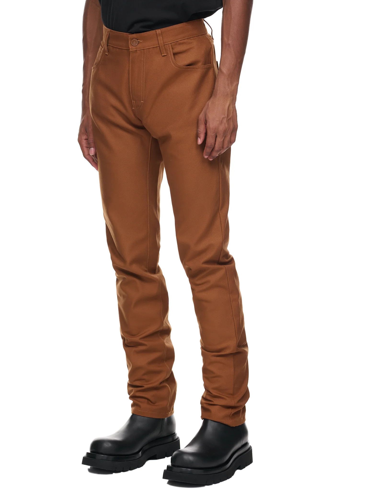 Raf Simons o1y0325 Denim Pant in Brown Size US 32 / EU 48 - 2 Thumbnail