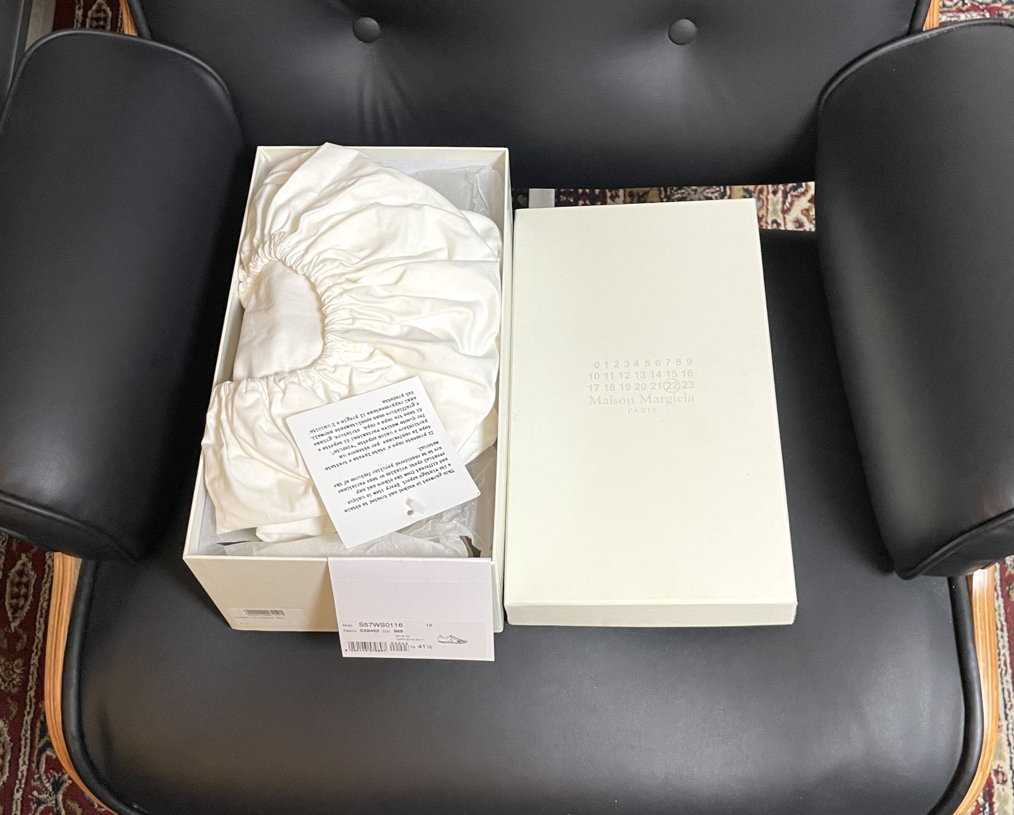 Maison Margiela Maison Margiela GAT (Paint Splatter 2015 Archive) Size US 8.5 / EU 41-42 - 23 Thumbnail