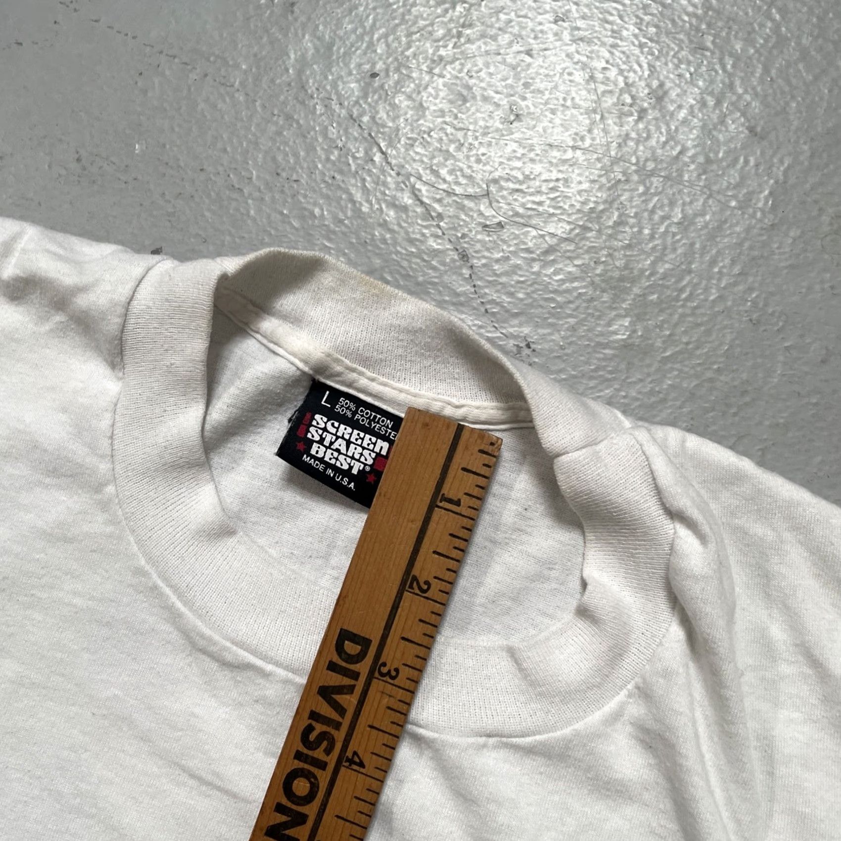 Vintage Vintage Samyang Camera Lens Advertising Photo Promo T-Shirt Made In USA L Unisex White 80s USA Photography Cameraman Film Shirt Size US L / EU 52-54 / 3 - 4 Thumbnail