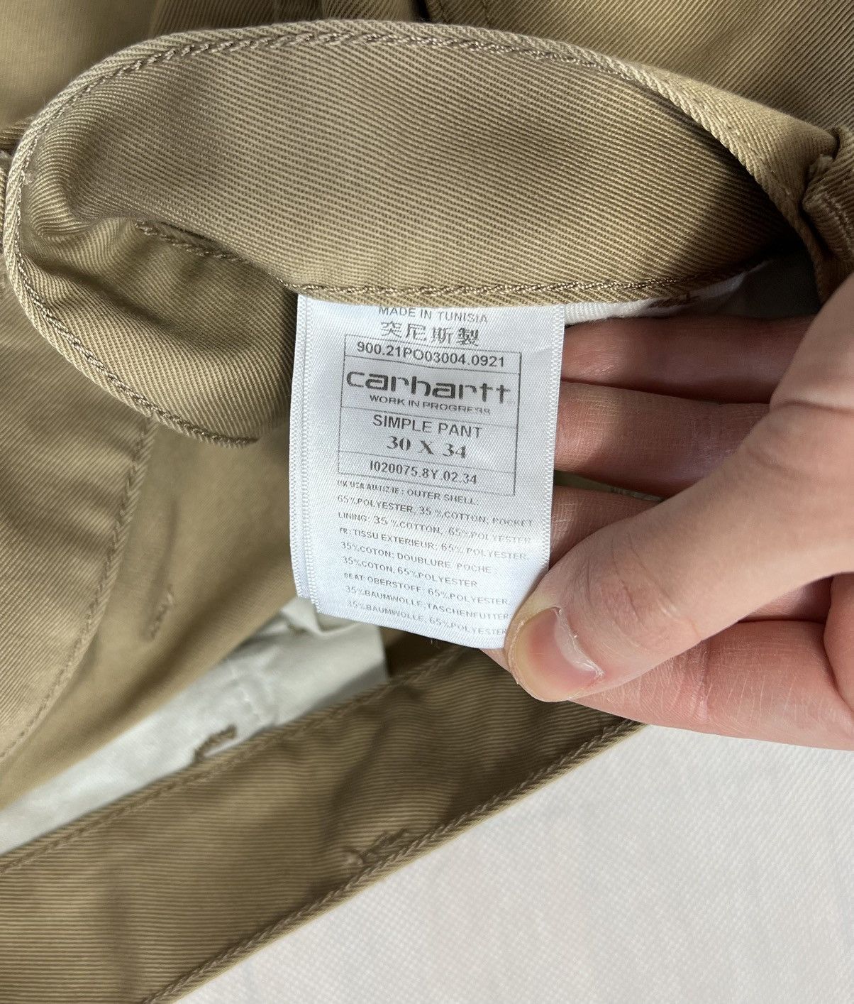 Carhartt Pants Carhartt Simple Pant great color skate Size US 32 / EU 48 - 4 Thumbnail