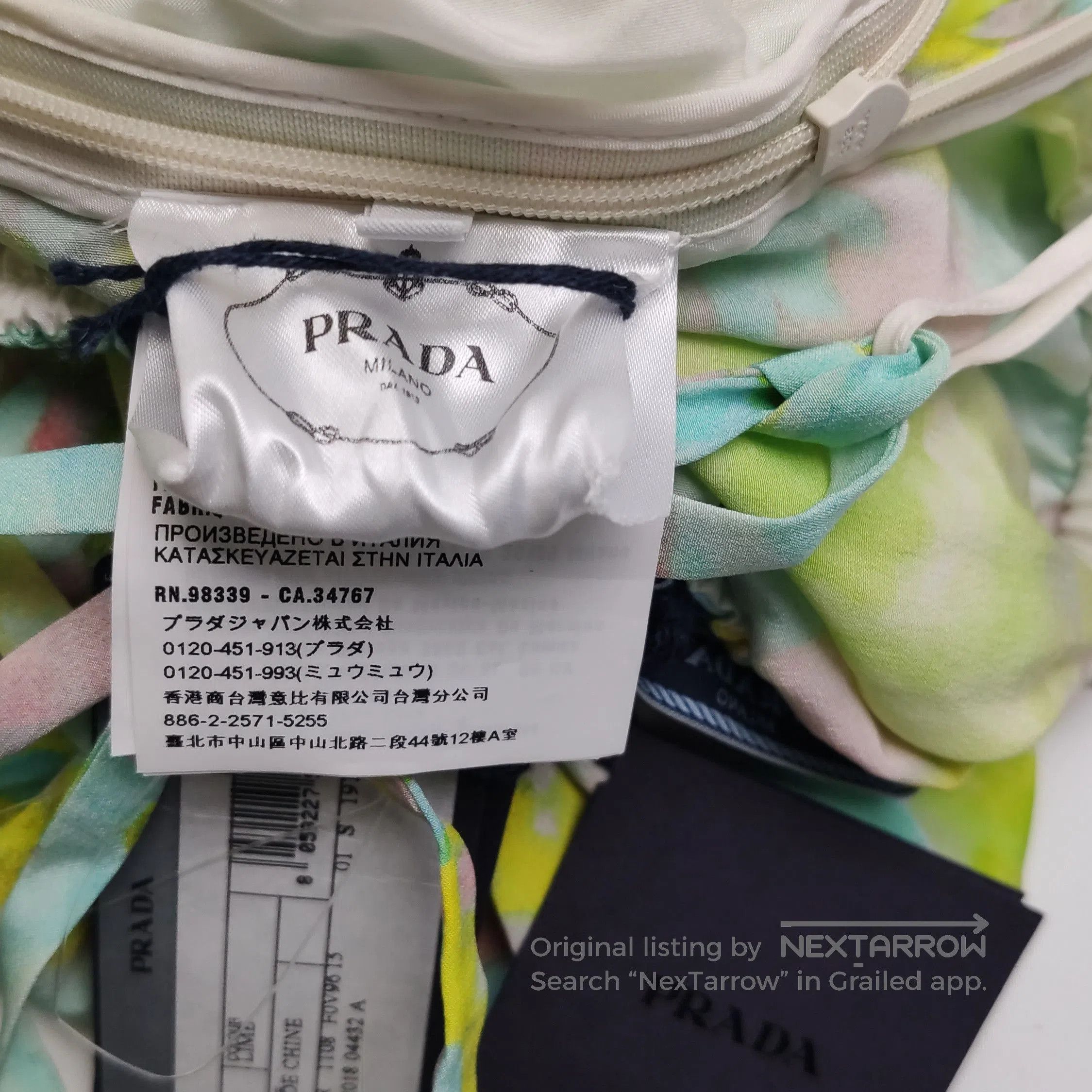 Prada Prada Colorful Silk Printed Maxi Dress . Size M / US 6-8 / IT 42-44 - 9 Thumbnail