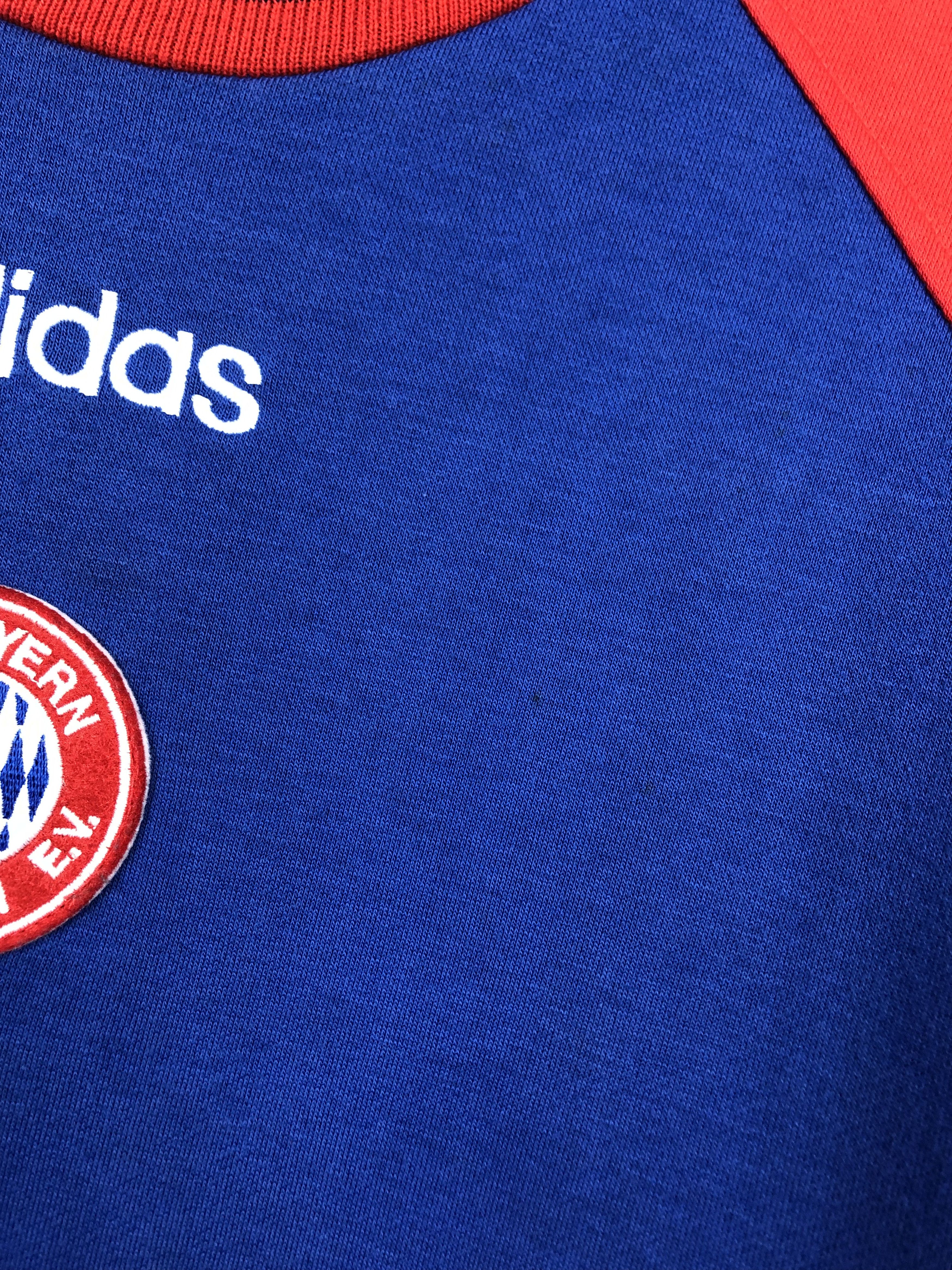 Adidas Vintage Adidas Bayer Munich Football Sweatshirt Soccer Size US S / EU 44-46 / 1 - 5 Thumbnail