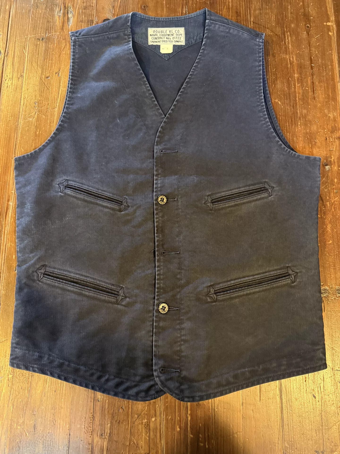 RRL Ralph Lauren RRL Double RL CO Vest Size US S / EU 44-46 / 1 - 1 Thumbnail
