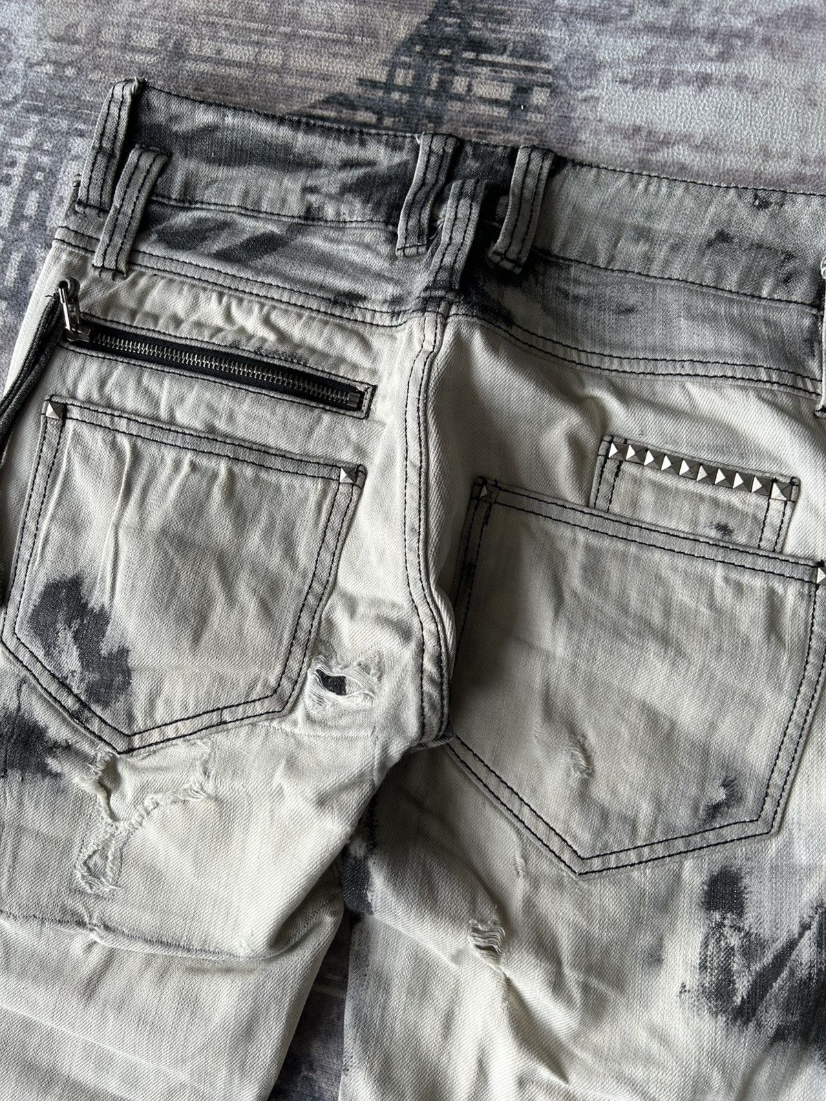 If Six Was Nine Glad News Punk Distressed Size US 32 / EU 48 - 12 Thumbnail