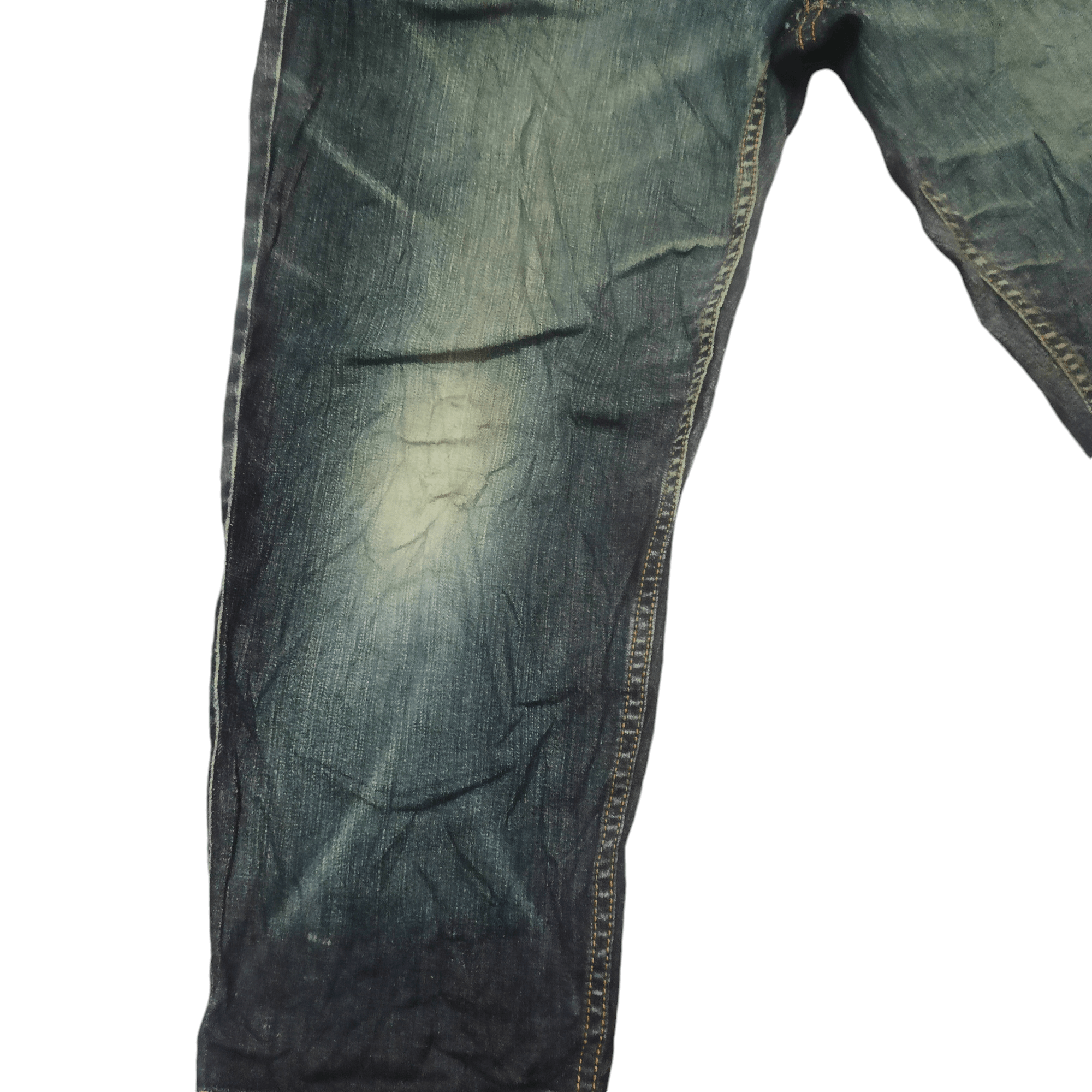Issey Miyake × Japanese Brand × Vintage 1 mile plantation issey miyake design stretch denim pants Size US 27 - 3 Thumbnail
