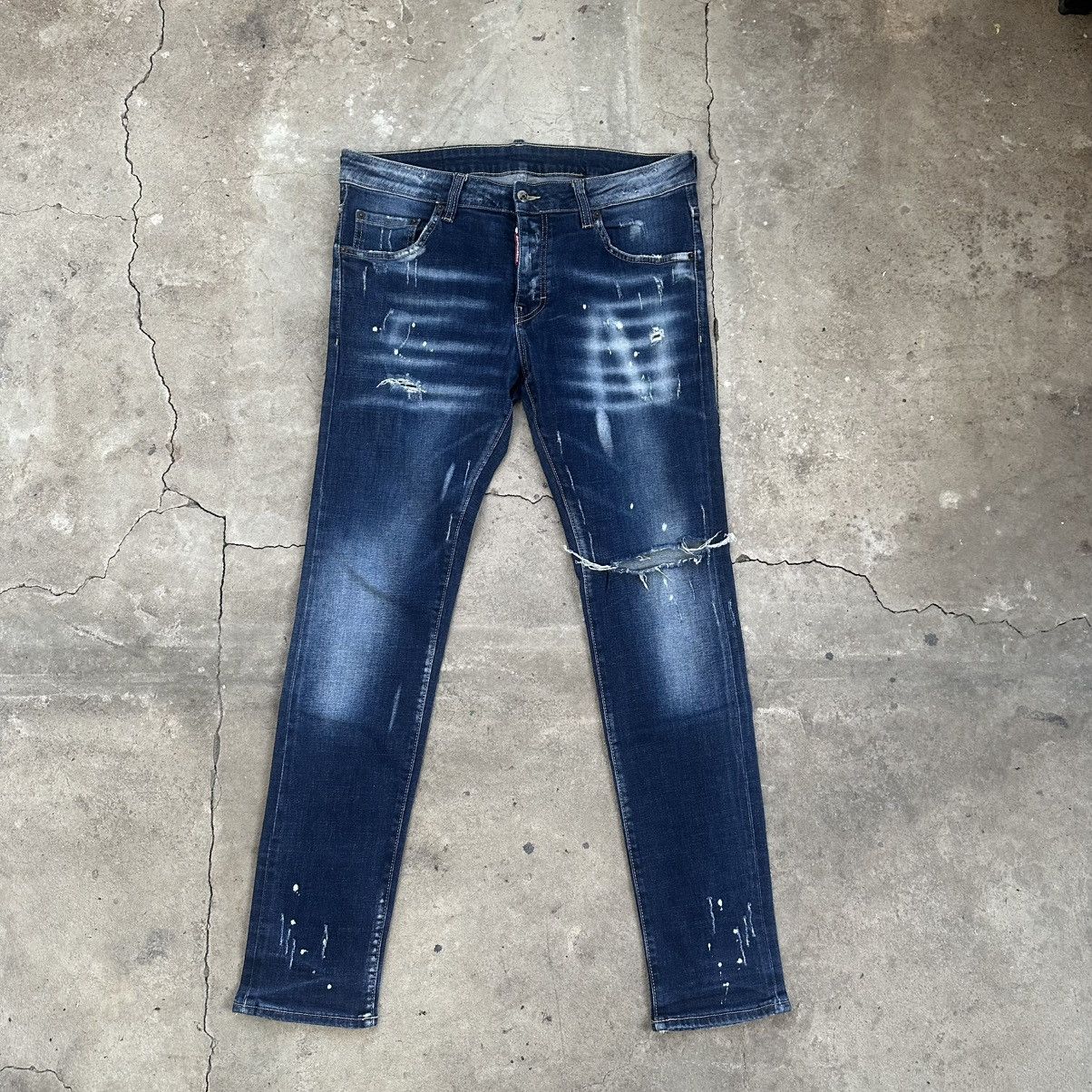 Dsquared2 Vintage Dsquared2 2018 skinny dan Jeans Made In Italy Size US 34 / EU 50 - 1 Thumbnail