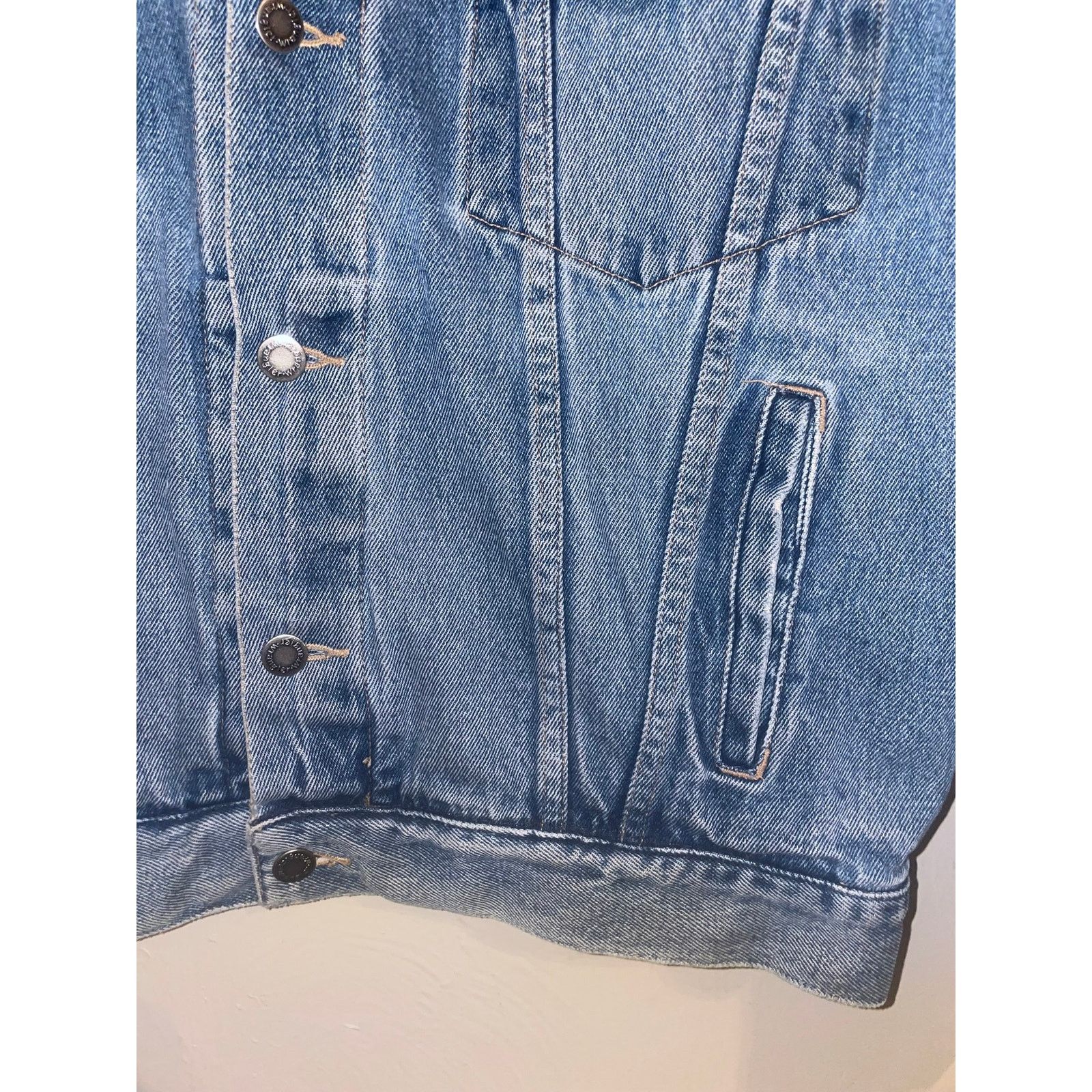 Wrangler Vintage Wrangler Hero Denim Jacket Outerwear VTG XL X-Large Size US XL / EU 56 / 4 - 5 Thumbnail