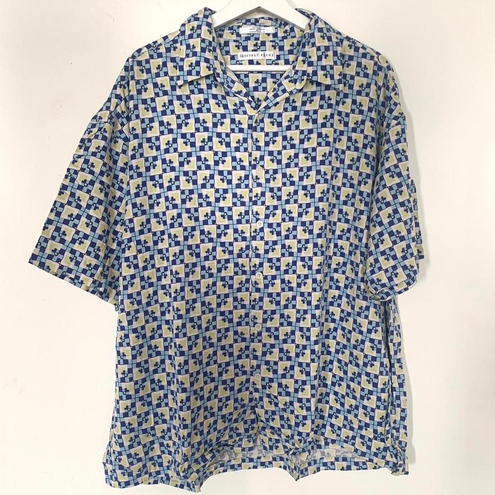 Vintage Perfect Psychedelic Button Up shirt Size US XL / EU 56 / 4 - 2 Thumbnail