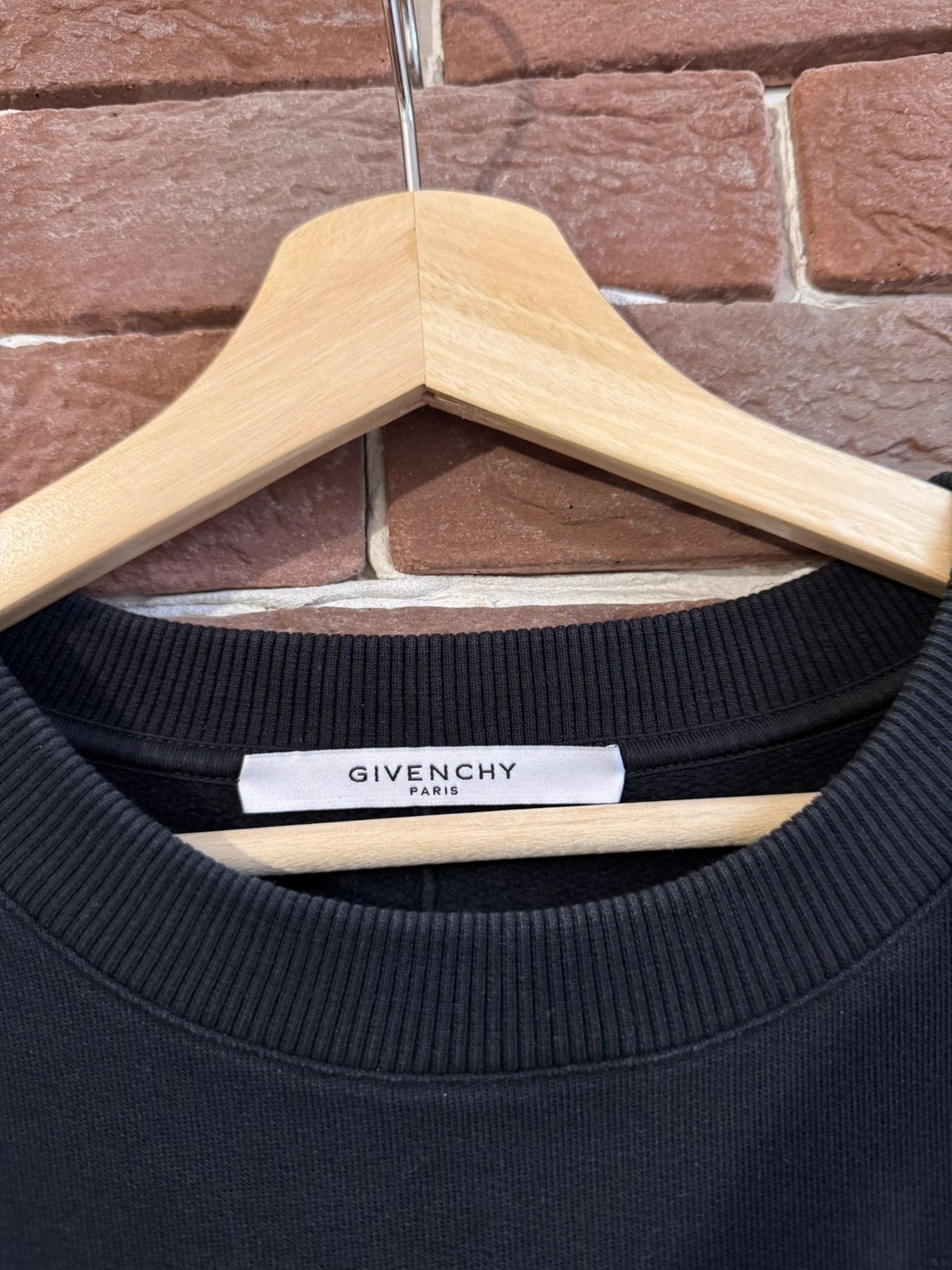 Givenchy Givenchy Riccardo Tisci Power Of Love Black Sweatshirt XL Size US XL / EU 56 / 4 - 4 Thumbnail