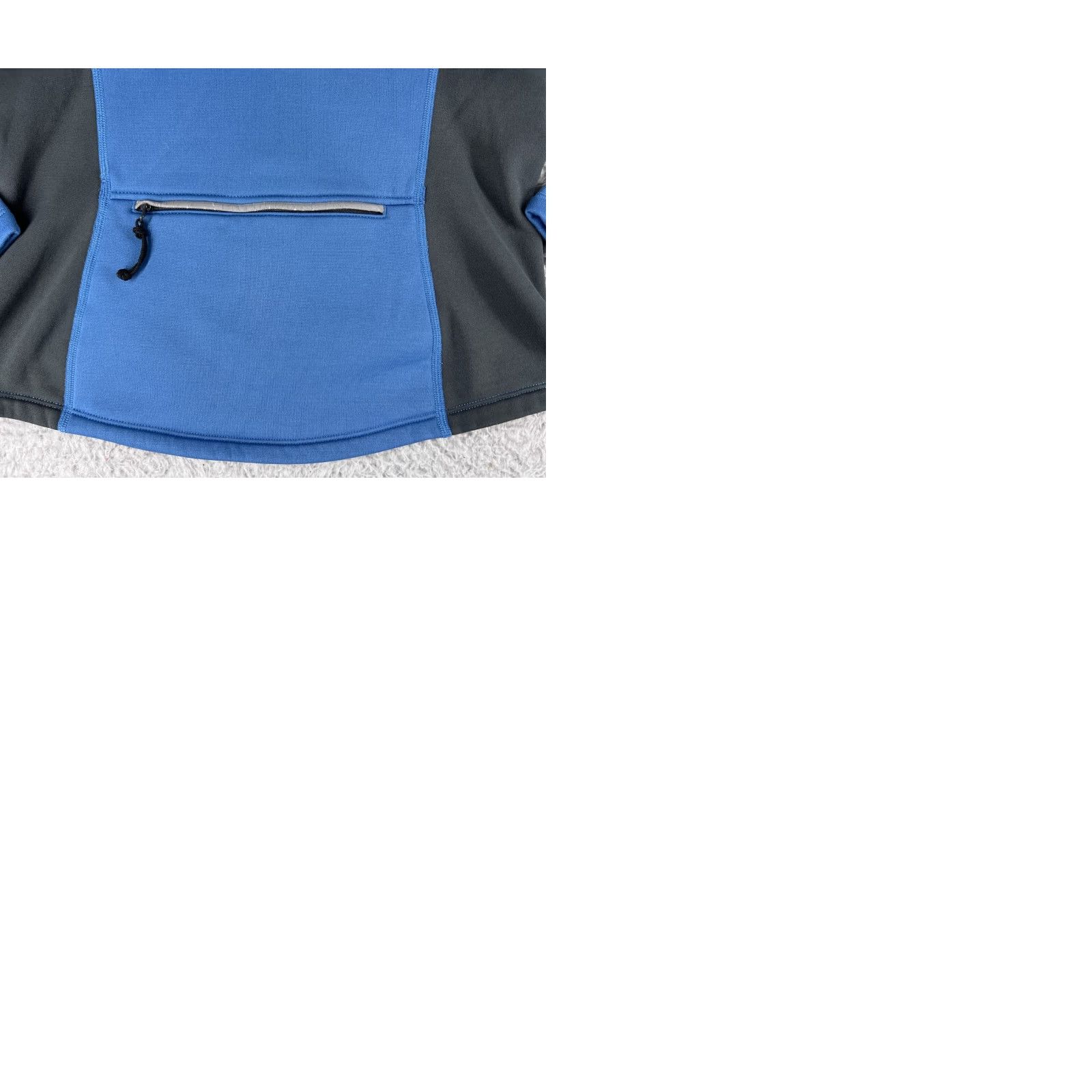 Vintage REI Womens 1/2 Zip Blue Black Fleece Lined Mock Neck Knit Polyester Sweatshirt Shirt XS Regular Size XS / US 0-2 / IT 36-38 - 9 Thumbnail