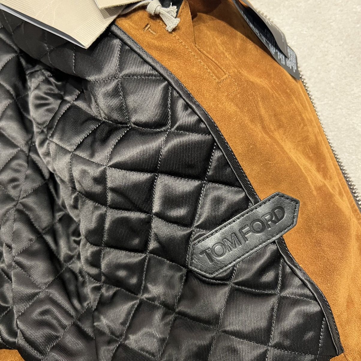 Tom Ford Tom Ford Suede Biker Jacket in Medium Size US M / EU 48-50 / 2 - 5 Thumbnail