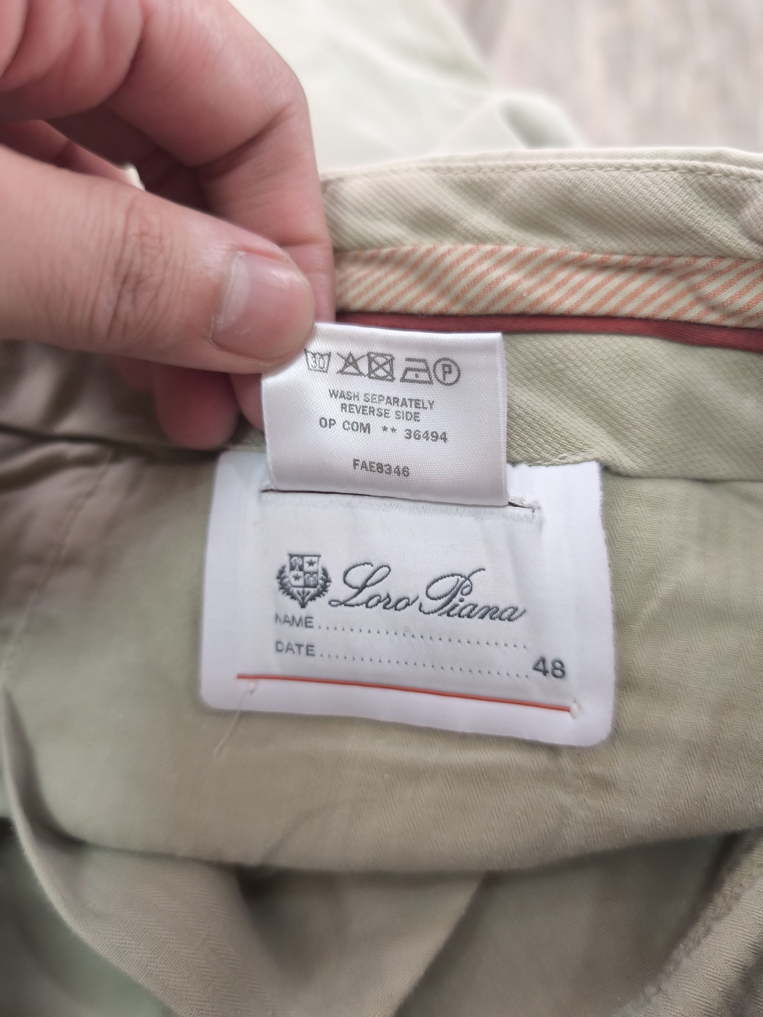 Loro Piana Loro Piana Pantaflat Trousers Size US 32 / EU 48 - 9 Thumbnail