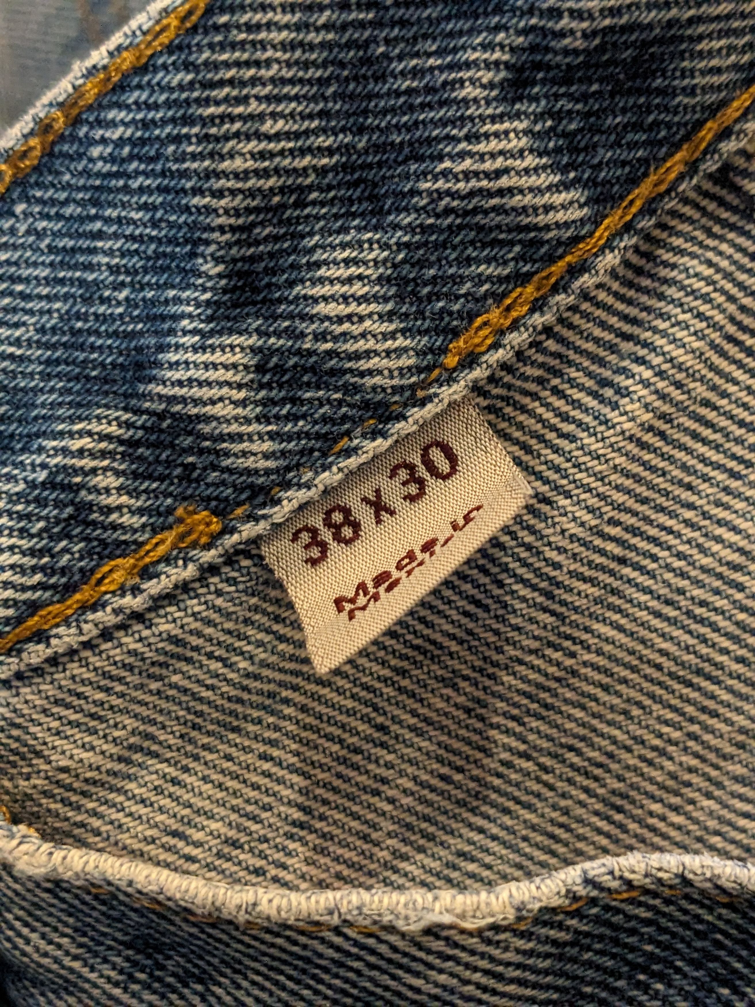 Carhartt × Vintage Vintage Carhartt B237 DST Original Fit 38 x 30 Denim Jeans Size US 38 / EU 54 - 11 Thumbnail