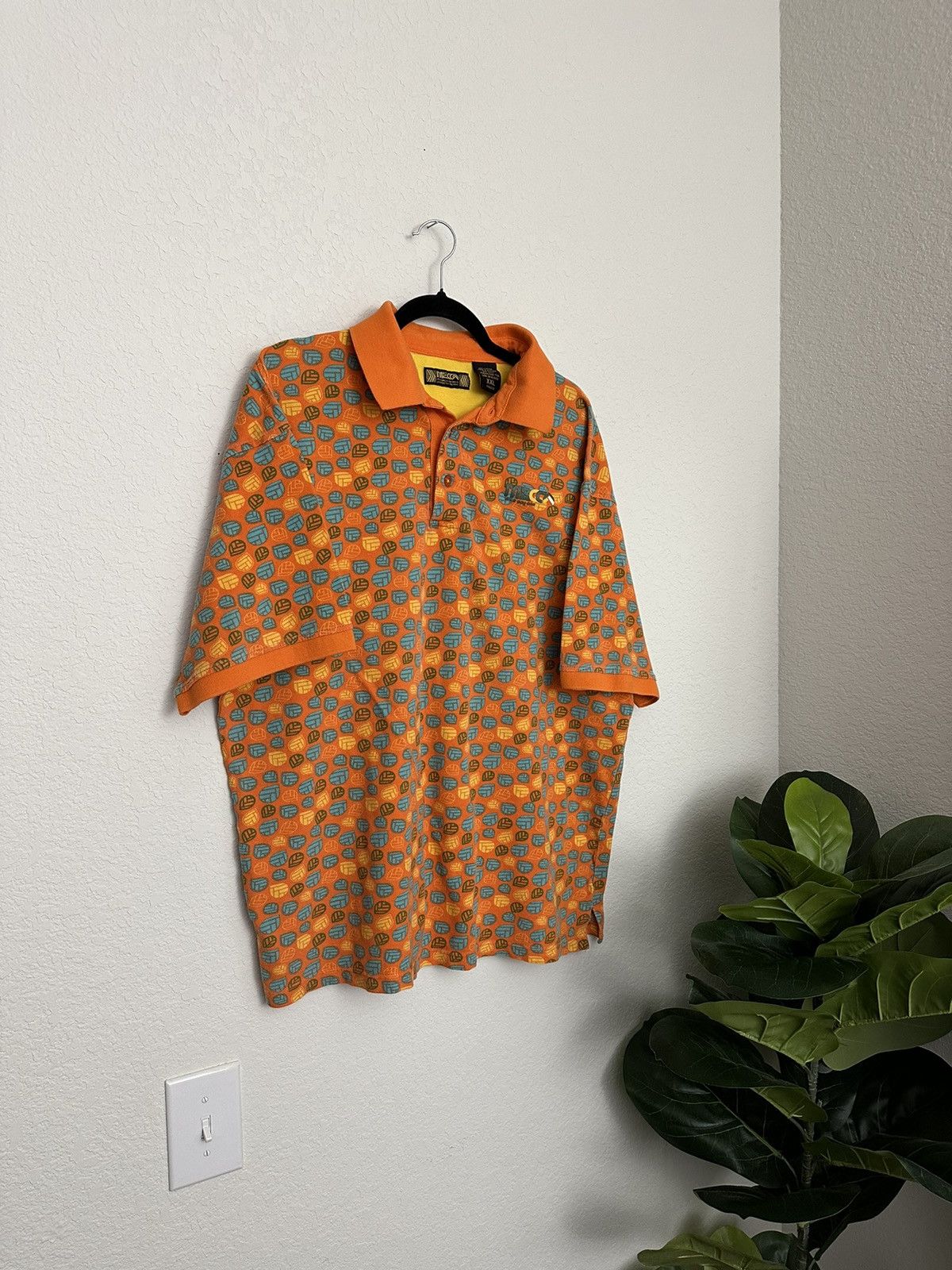 Mecca Vintage Y2K Mecca Polo Collared Golf Shirt Short Sleeve XXL Size US XXL / EU 58 / 5 - 1 Thumbnail
