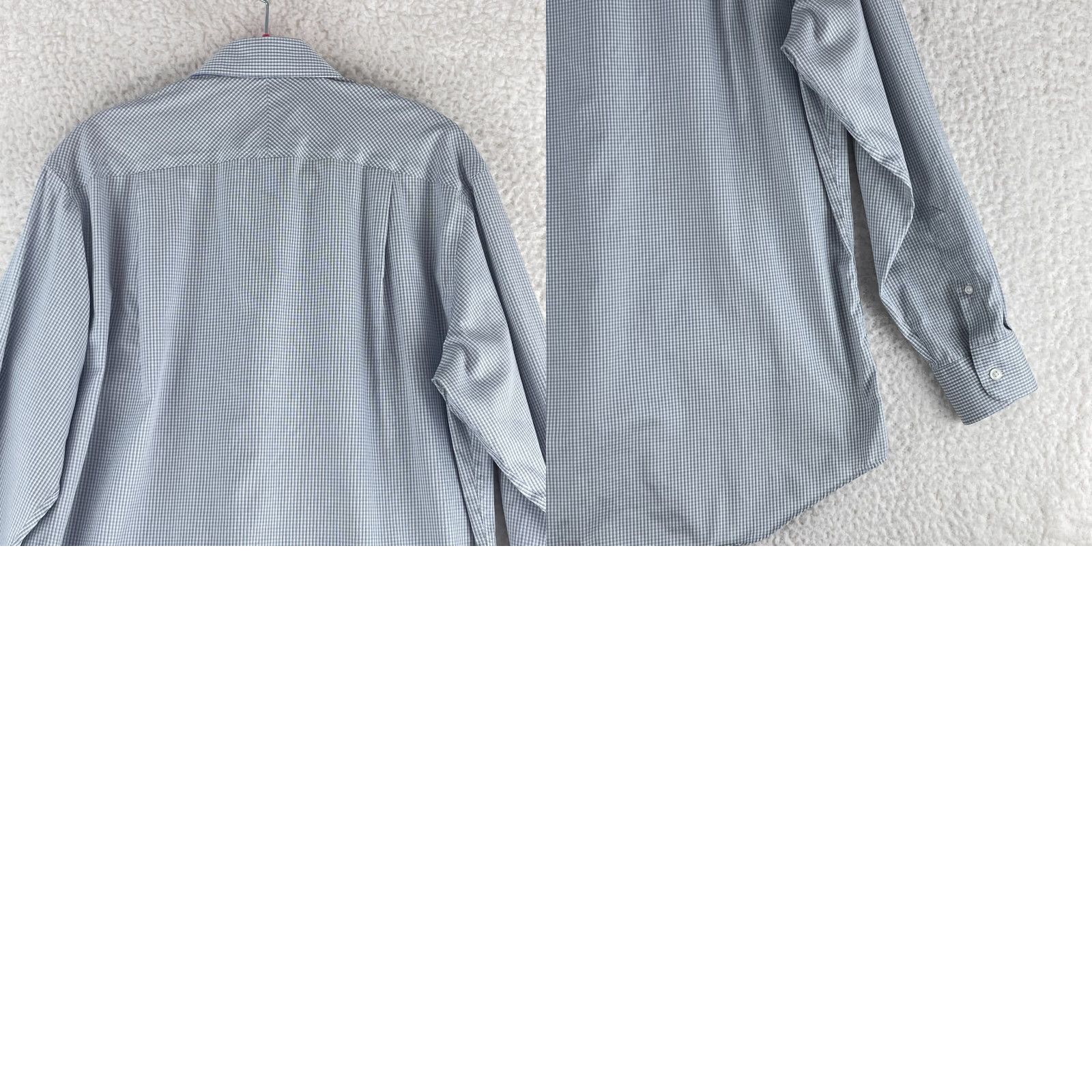 Jos. A. Bank VINTAGE Jos. A. Bank Reserve Button-Up Dress Shirt Mens Medium Slim? Tailored Fit Long Sleeve Size 40R - 9 Thumbnail