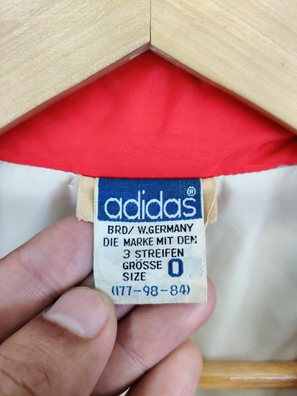 Adidas Vintage 80's Adidas Trefoil Puffer Jacket Size US L / EU 52-54 / 3 - 12 Thumbnail