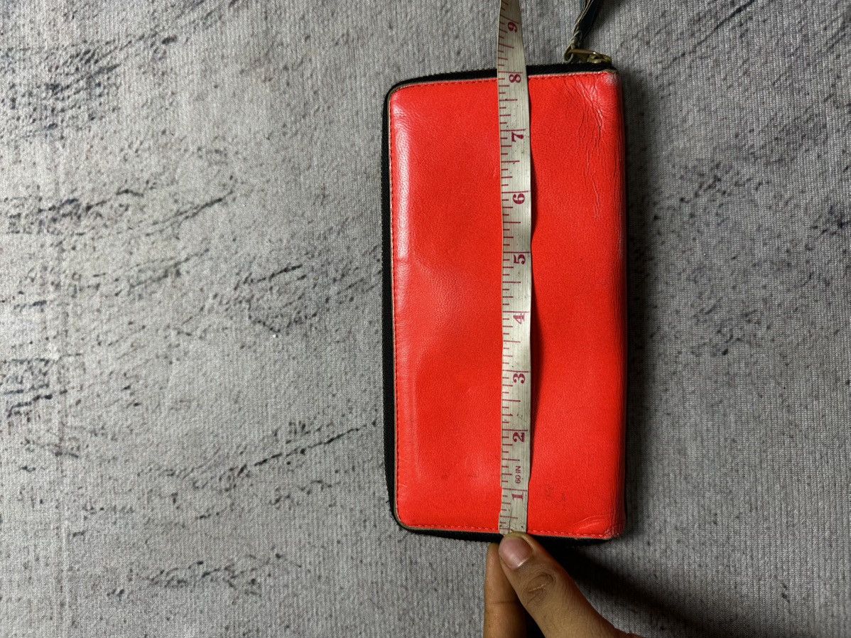 Comme des Garcons Comme Des Garcons Super Fluo Zip Around Wallet Size ONE SIZE - 10 Thumbnail