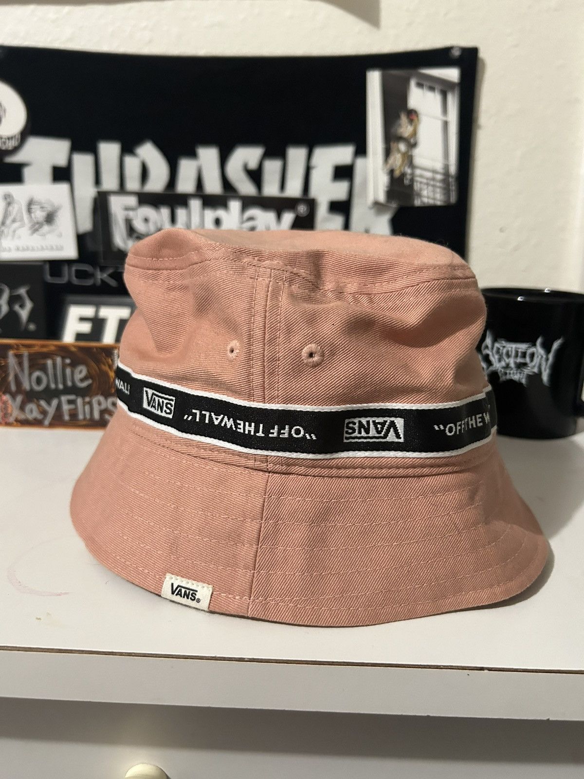 Vans pink vans bucket hat Size ONE SIZE - 2 Thumbnail