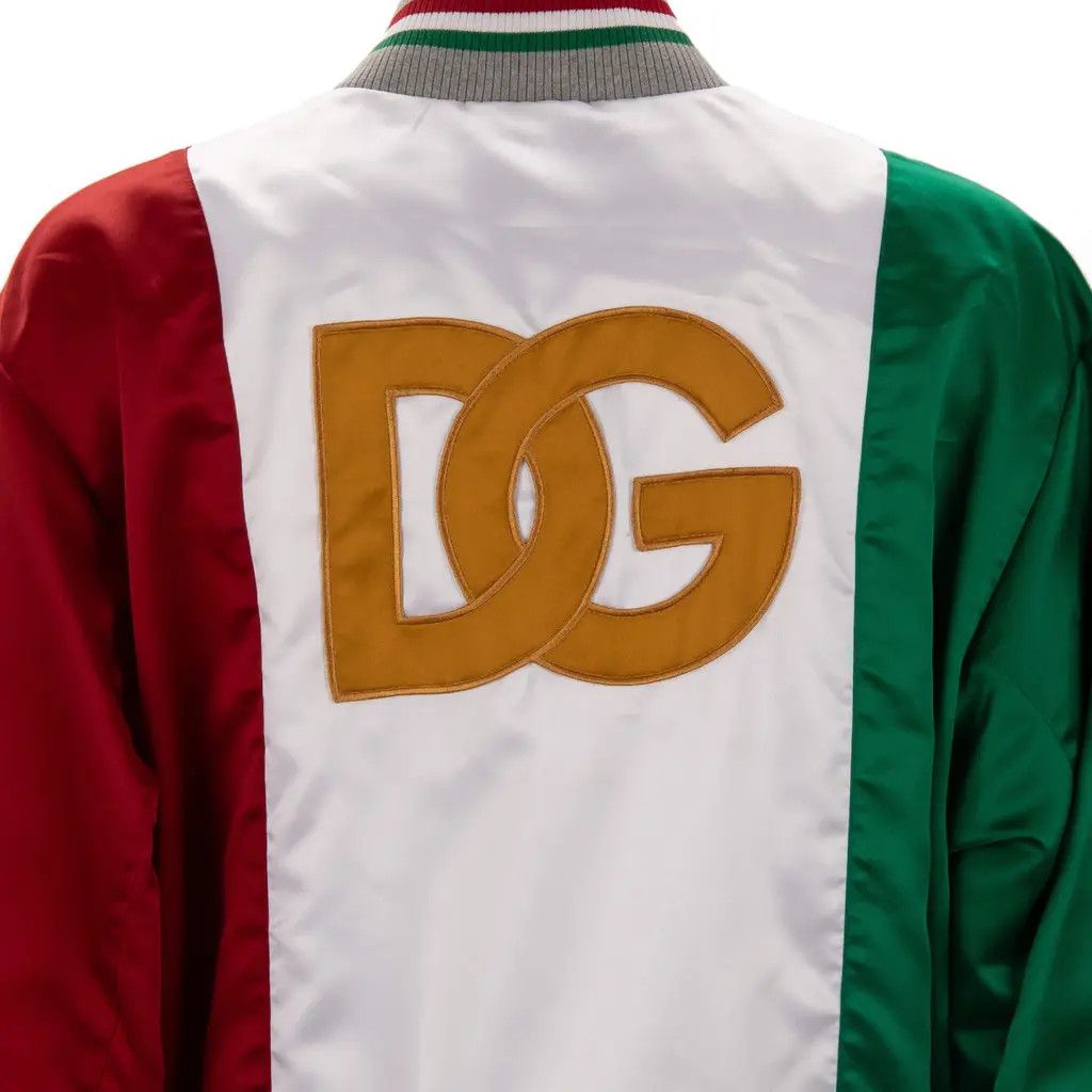 Dolce & Gabbana o1y0125 Logo Bomber Jacket in Multicolor Size US M / EU 48-50 / 2 - 4 Thumbnail