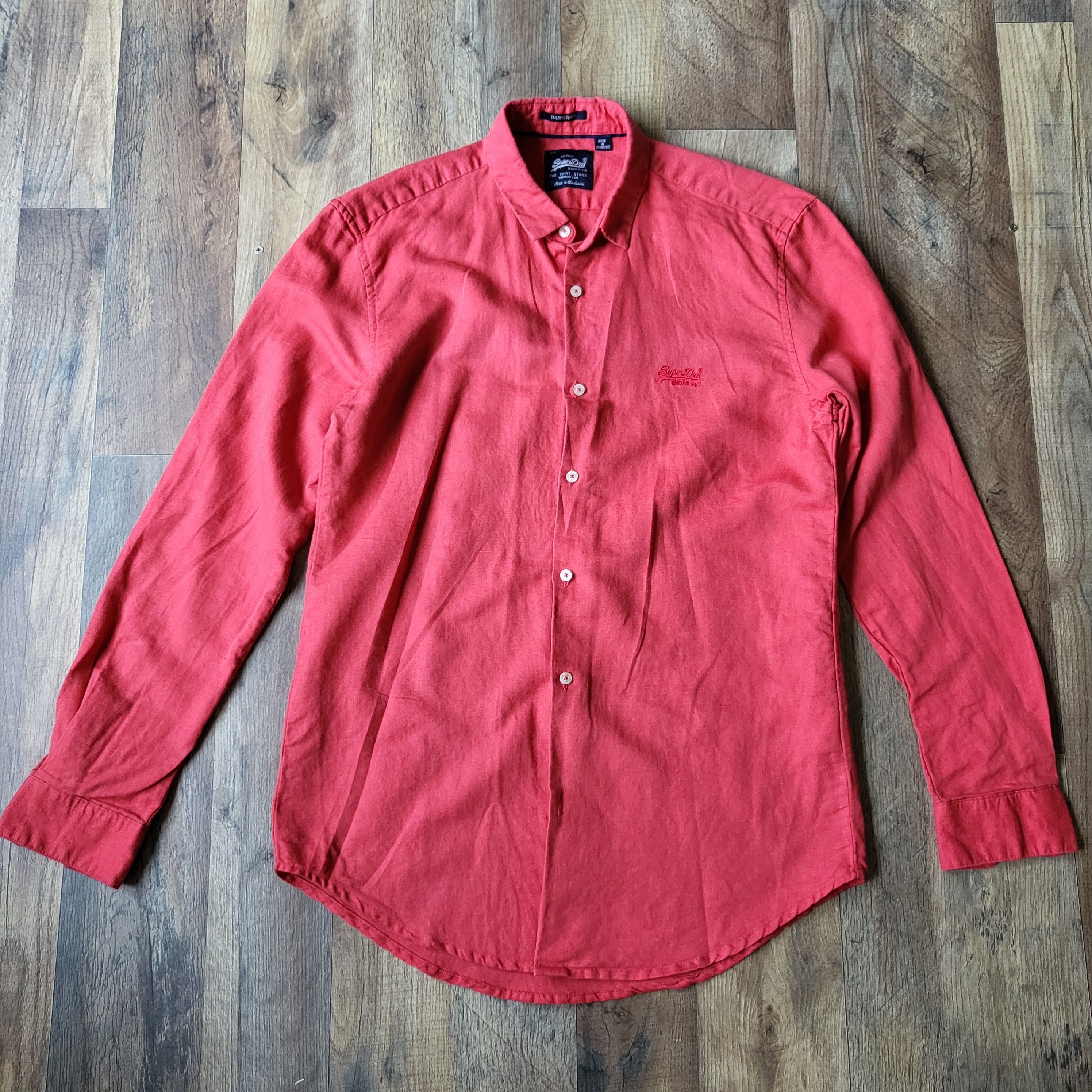 Superdry Superdry long sleeve button-down tailored slim casual shirt Size US M / EU 48-50 / 2 - 1 Thumbnail