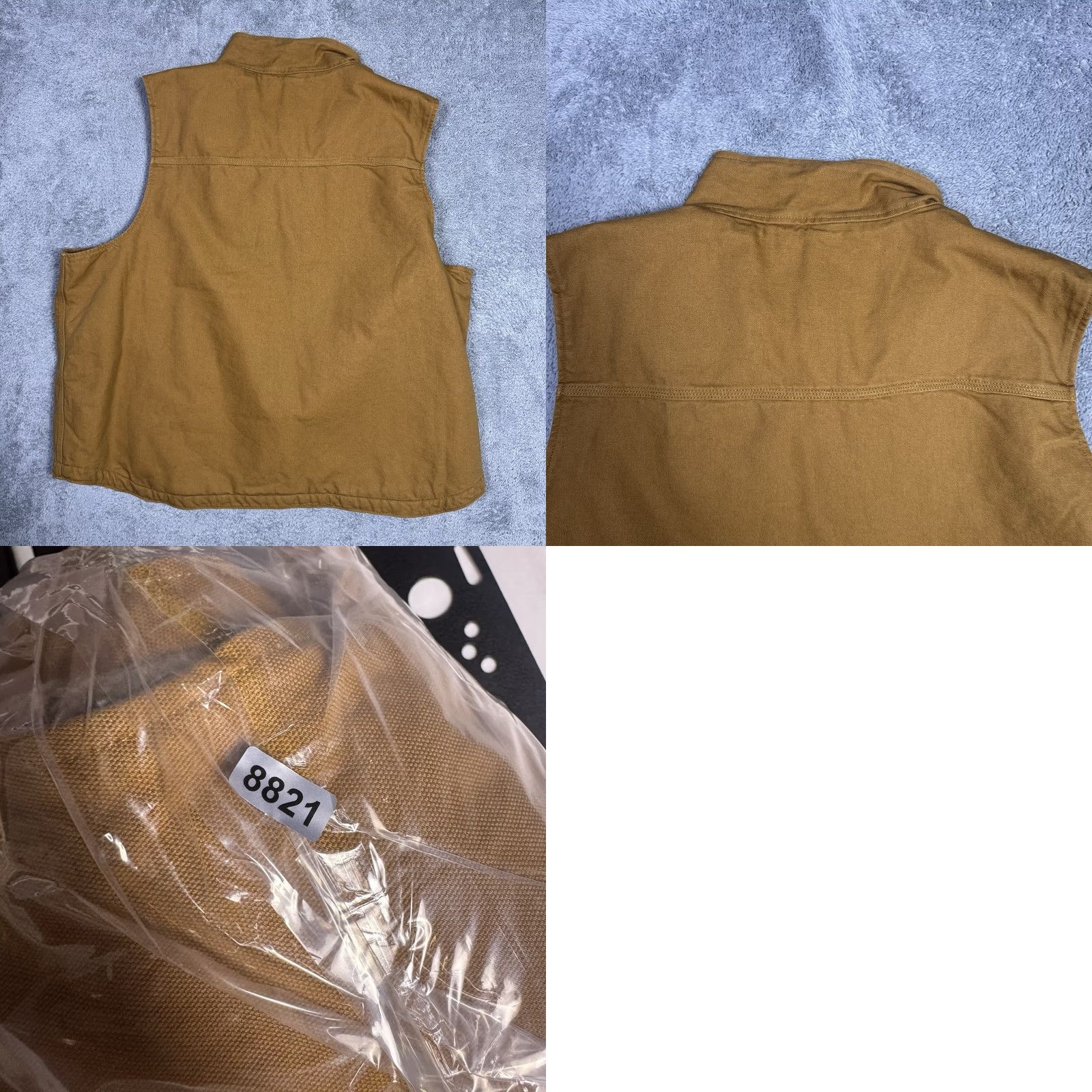 Carhartt Carhartt Vest Mens 3XL XXXL Sherpa Lined Full Zip Workwear Utility 104277 BRN Size US XXL / EU 58 / 5 - 8 Thumbnail