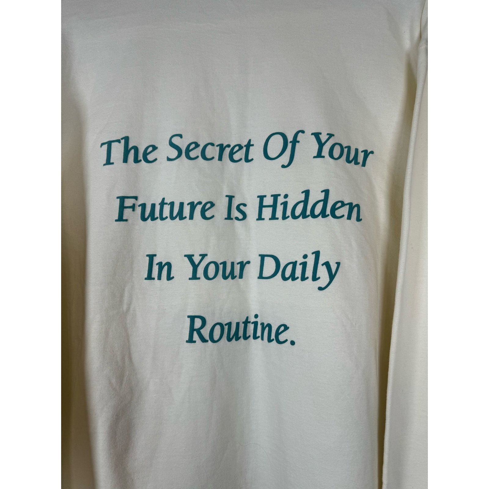 Other Sote Label Good Things Are Coming Sweatshirt White Size XL Size XL / US 12-14 / IT 48-50 - 3 Thumbnail