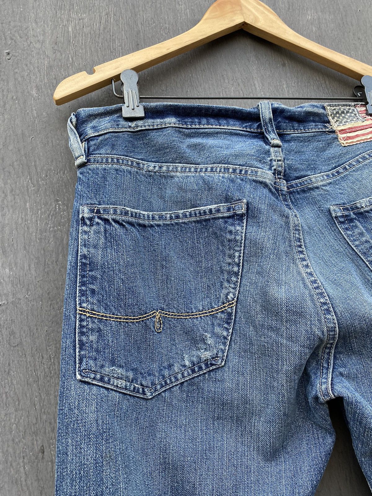 Polo Ralph Lauren Polo Ralph Lauren Darren distressed boot Denim size 32/34 Size US 32 / EU 48 - 10 Thumbnail