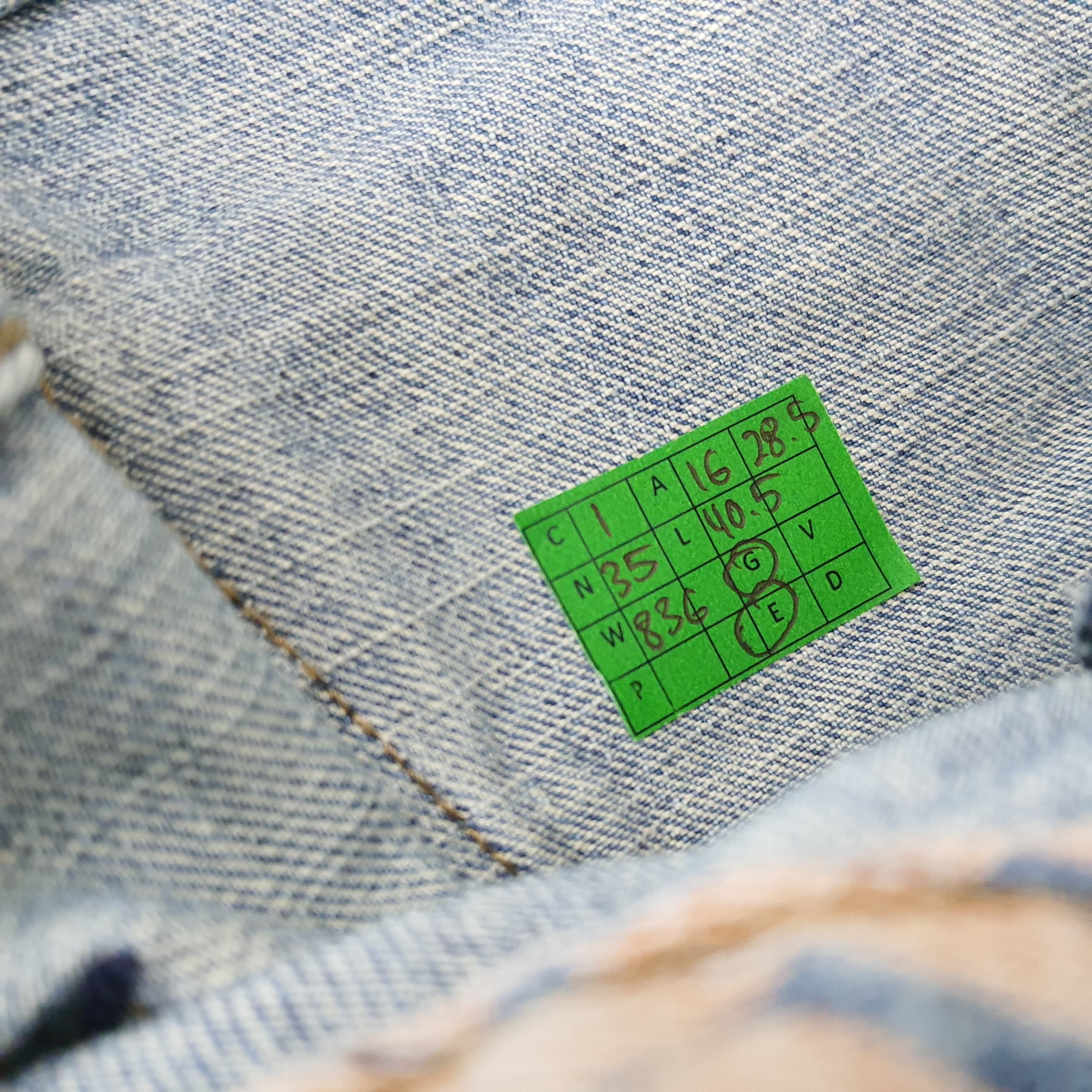 Karakuri Tamashii Karakuri Tamashii Snake Pattern Denim Full Embroidery E1N35 Size US 32 / EU 48 - 19 Thumbnail