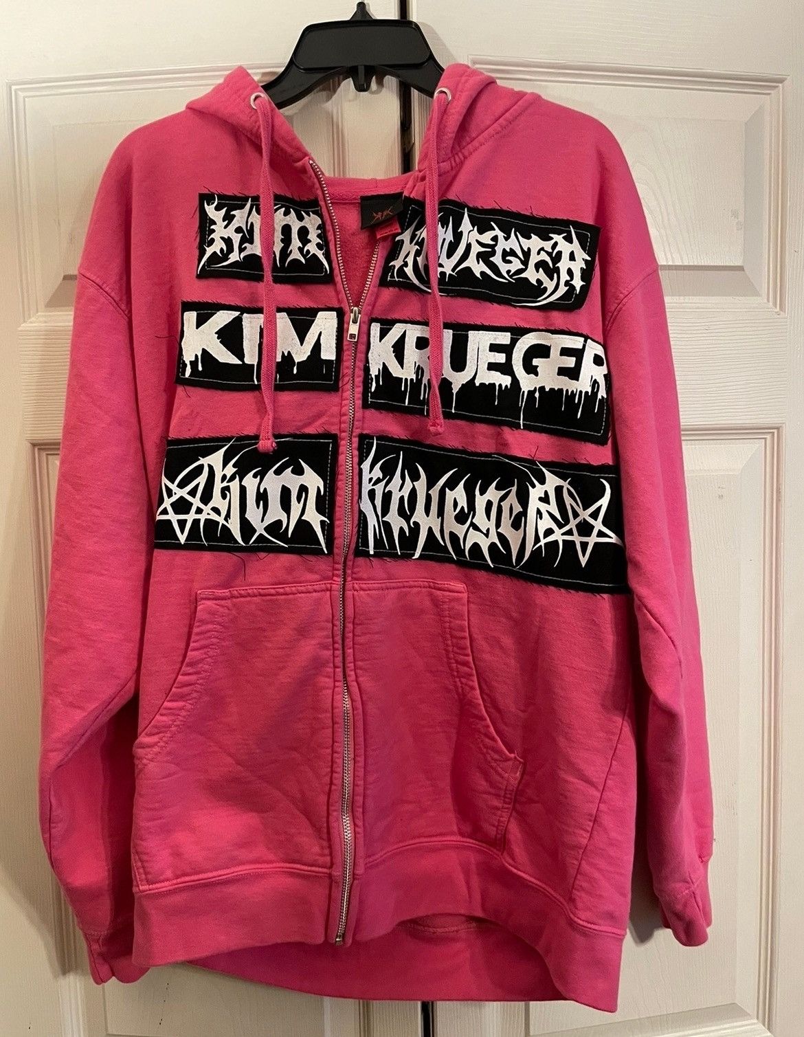 Kim Krueger *RARE* Burberry Erry KIM KRUEGER PINK ZIP UP | Grailed