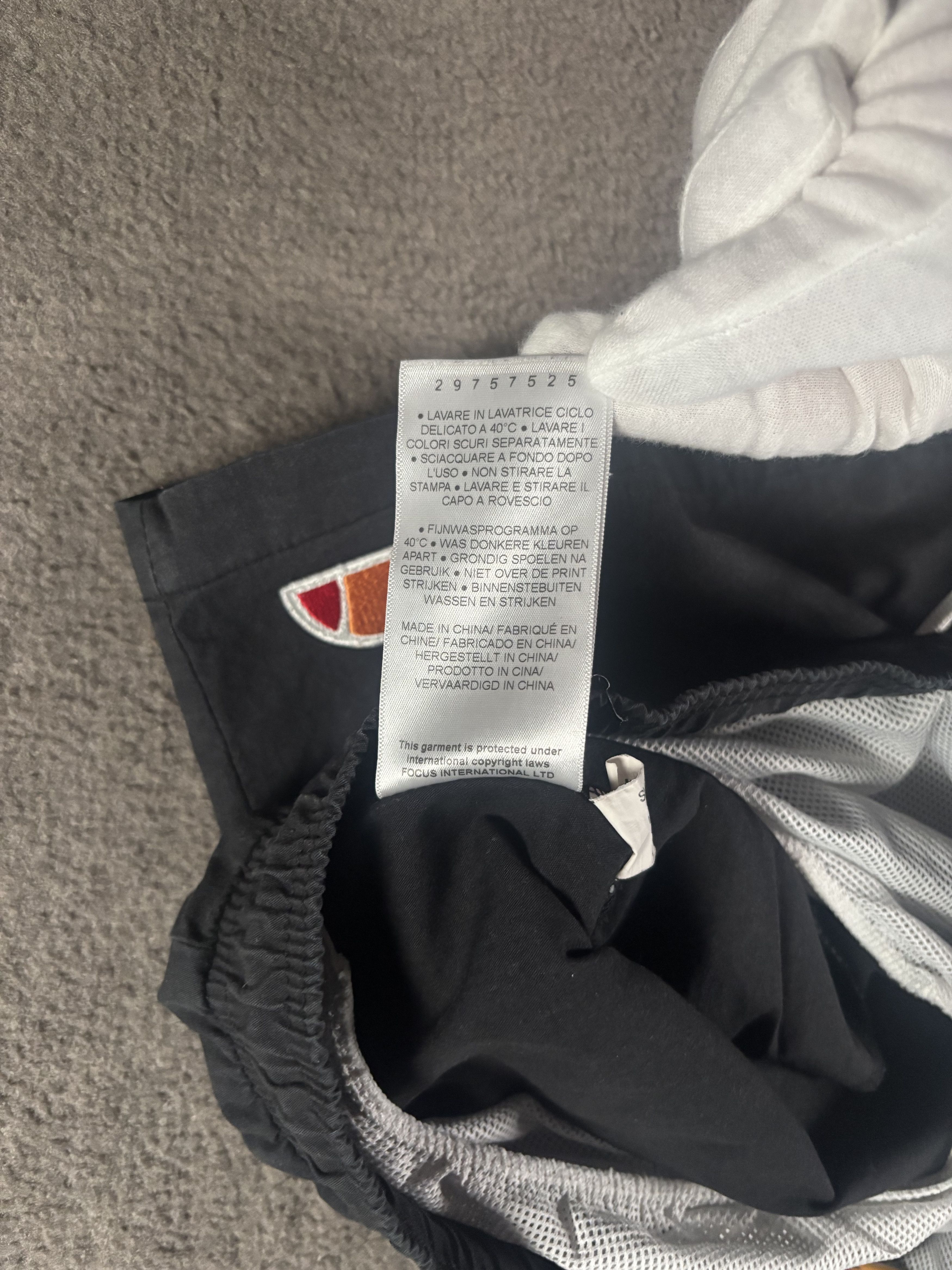 Ellesse Ellesse M Black Adjustable Shorts Short Print Size US 32 / EU 48 - 7 Thumbnail