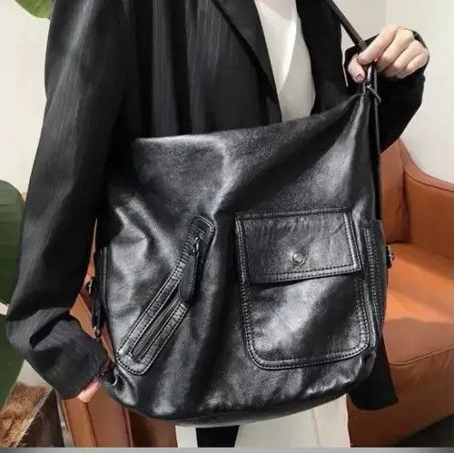 Japanese Brand PU Leather Shoulder Bag Size ONE SIZE - 6 Thumbnail