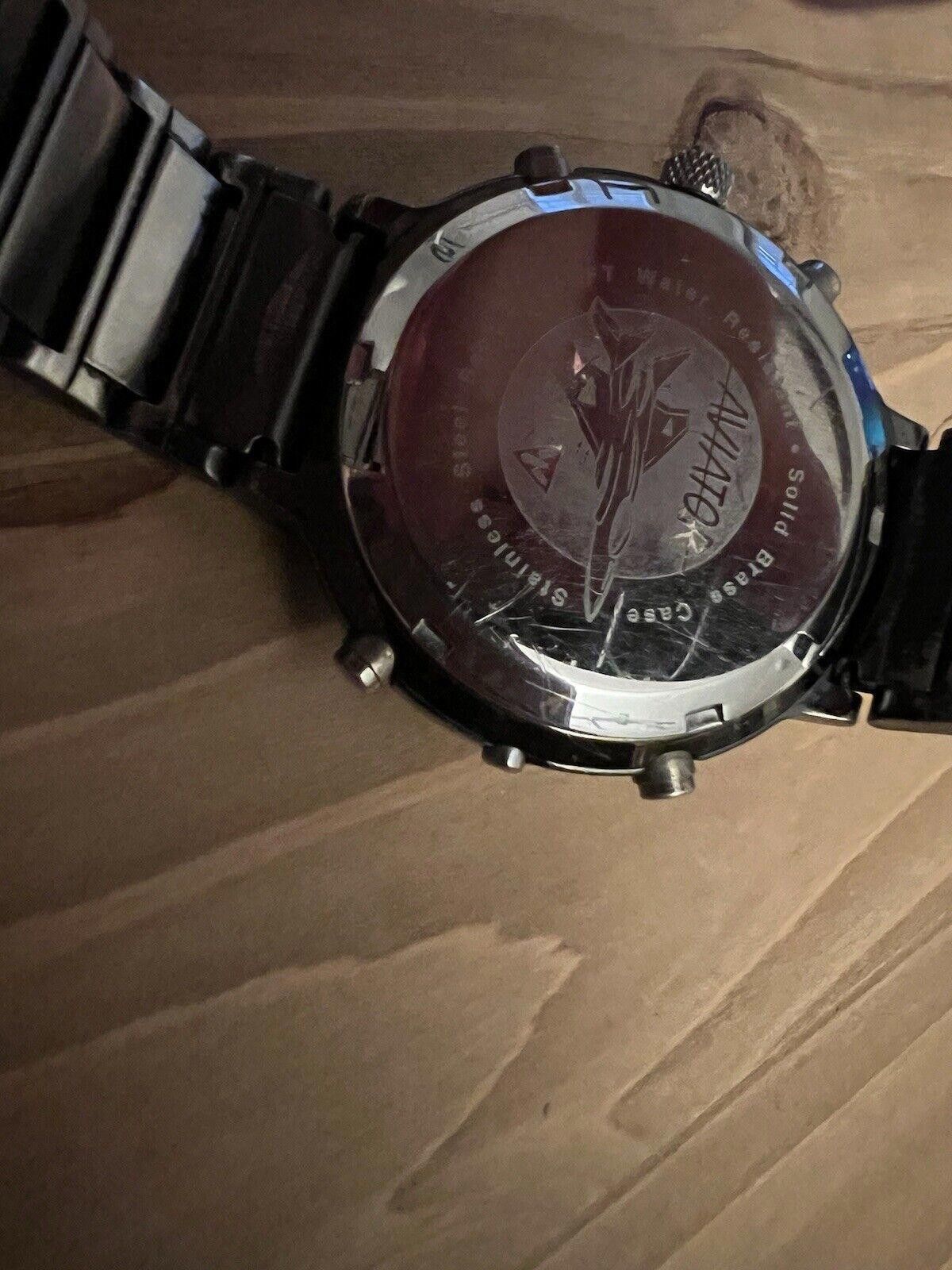 Aviator Nation Dakota Aviator Watch For Repair New Battery Size ONE SIZE - 6 Thumbnail
