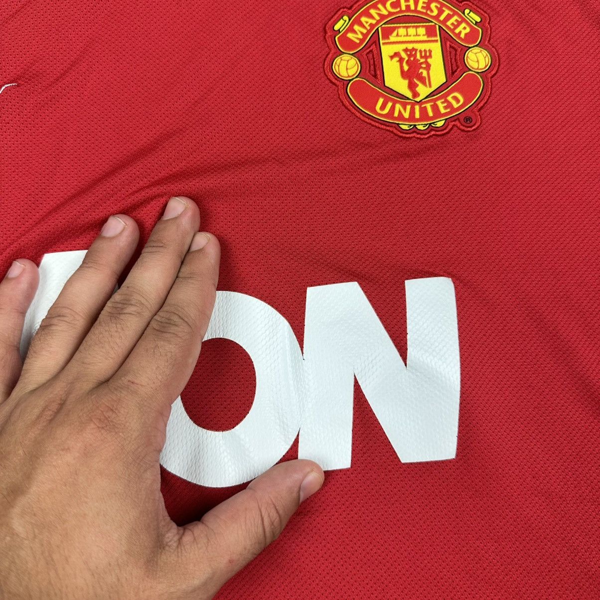 Nike 2011/12 Nike Manchester United FC Home Soccer Jersey Size US XL / EU 56 / 4 - 6 Thumbnail