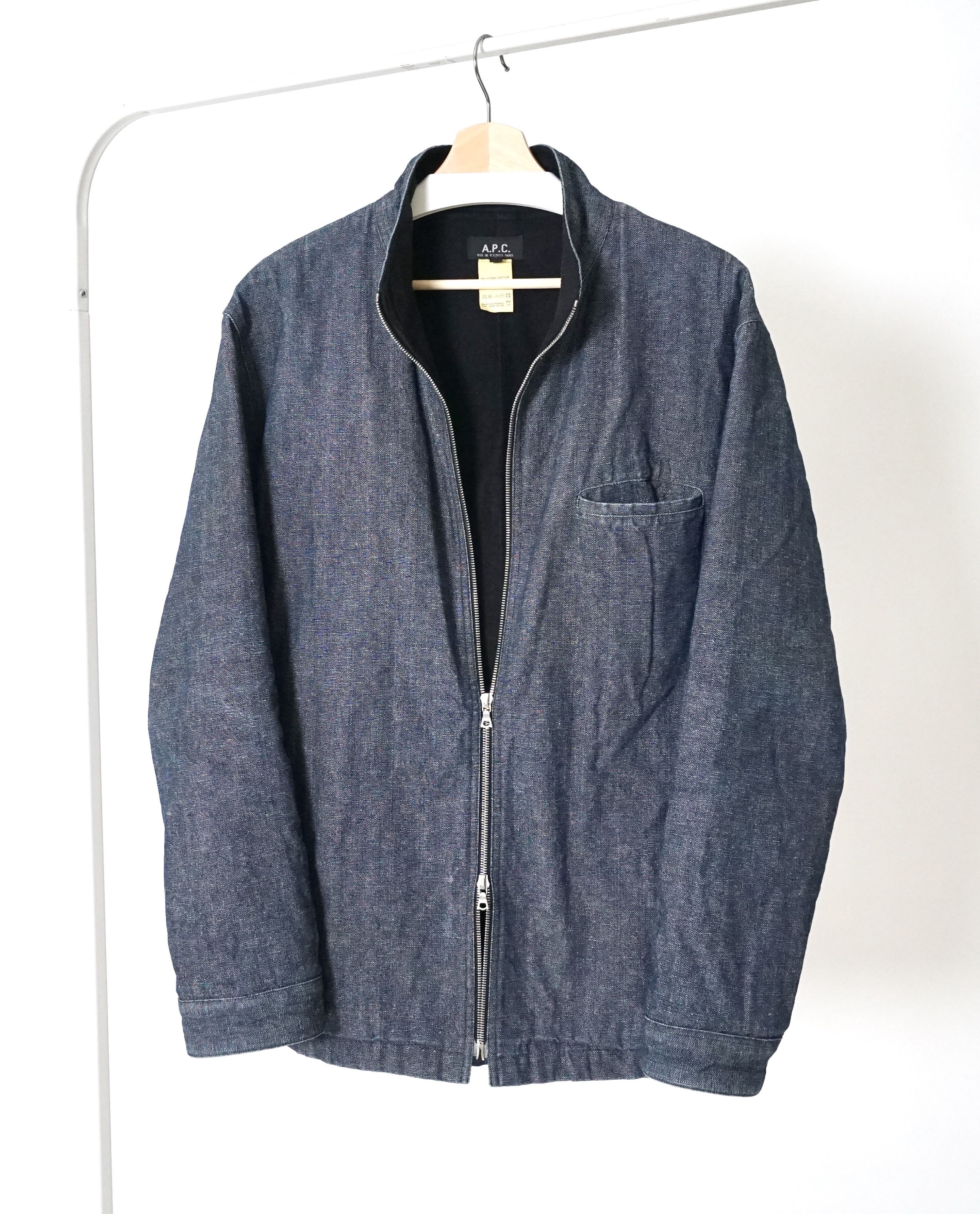 A.P.C. RARE!! A.P.C Minimalist Zip-up Jacket Size US XL / EU 56 / 4 - 2 Thumbnail