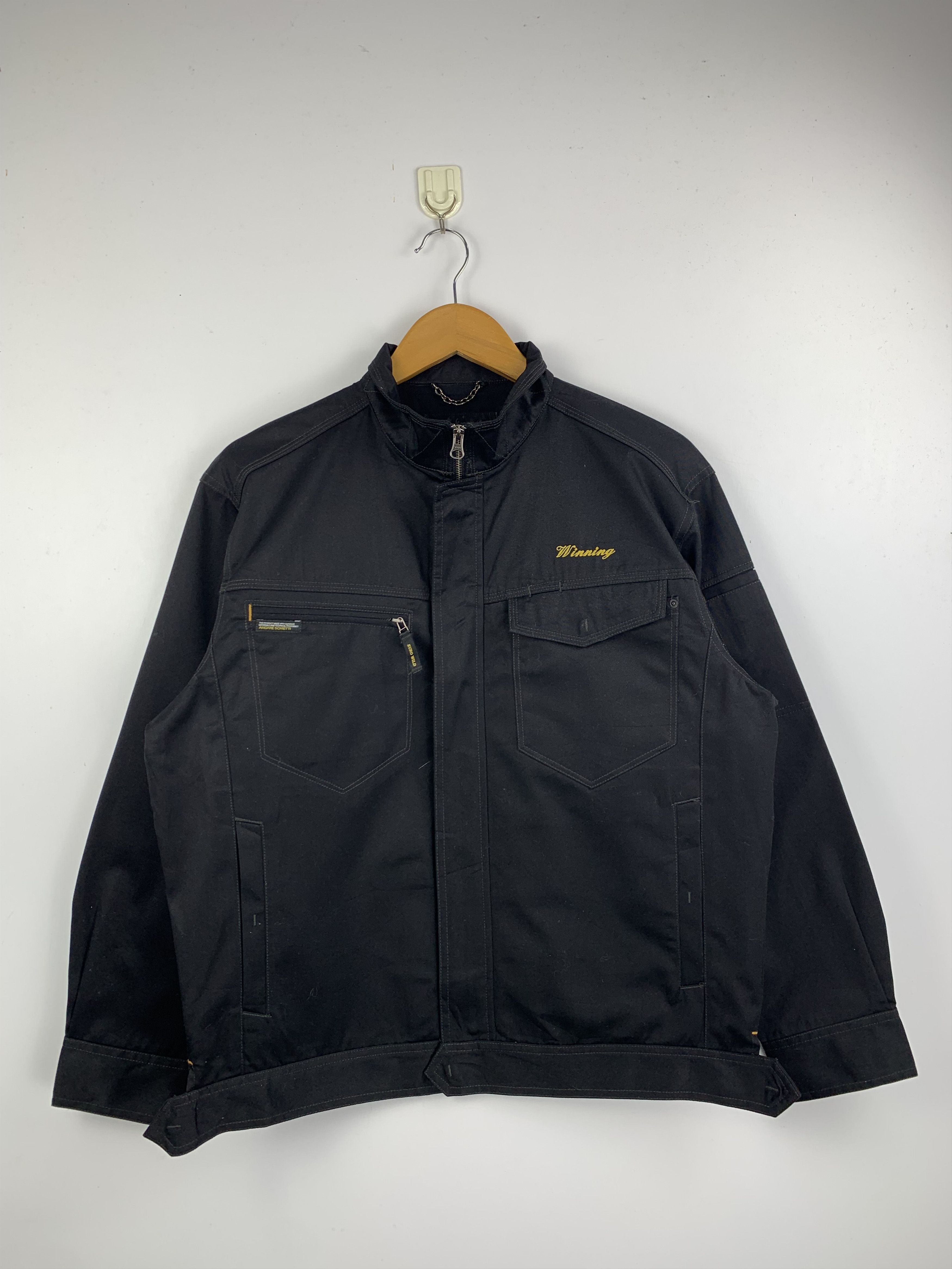 Japanese Brand Vintage Japanese Designer Worker Denim Jacket J1608 Size US L / EU 52-54 / 3 - 1 Thumbnail