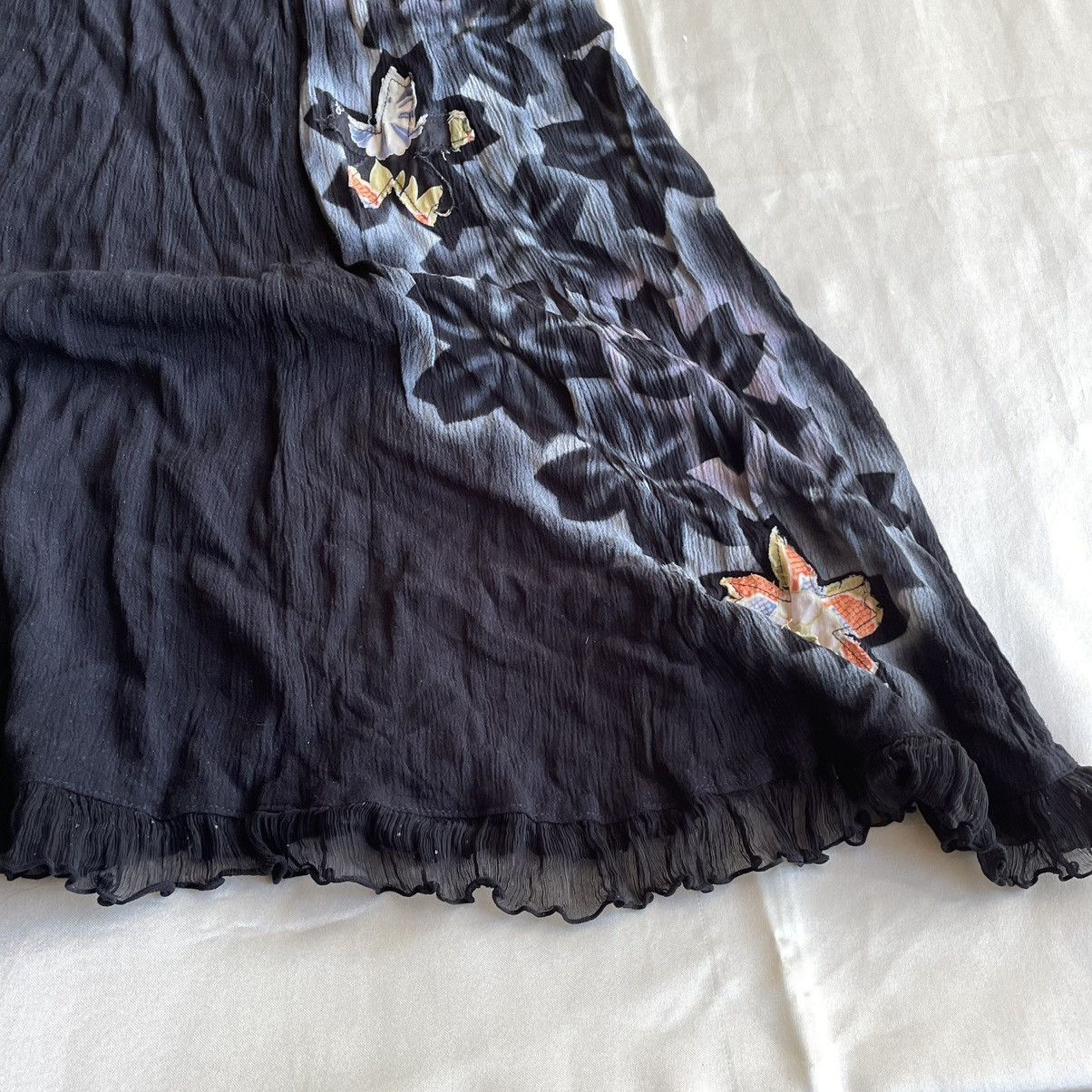 Japanese Brand GOUK FLUTTER DRESS Size ONE SIZE - 7 Thumbnail
