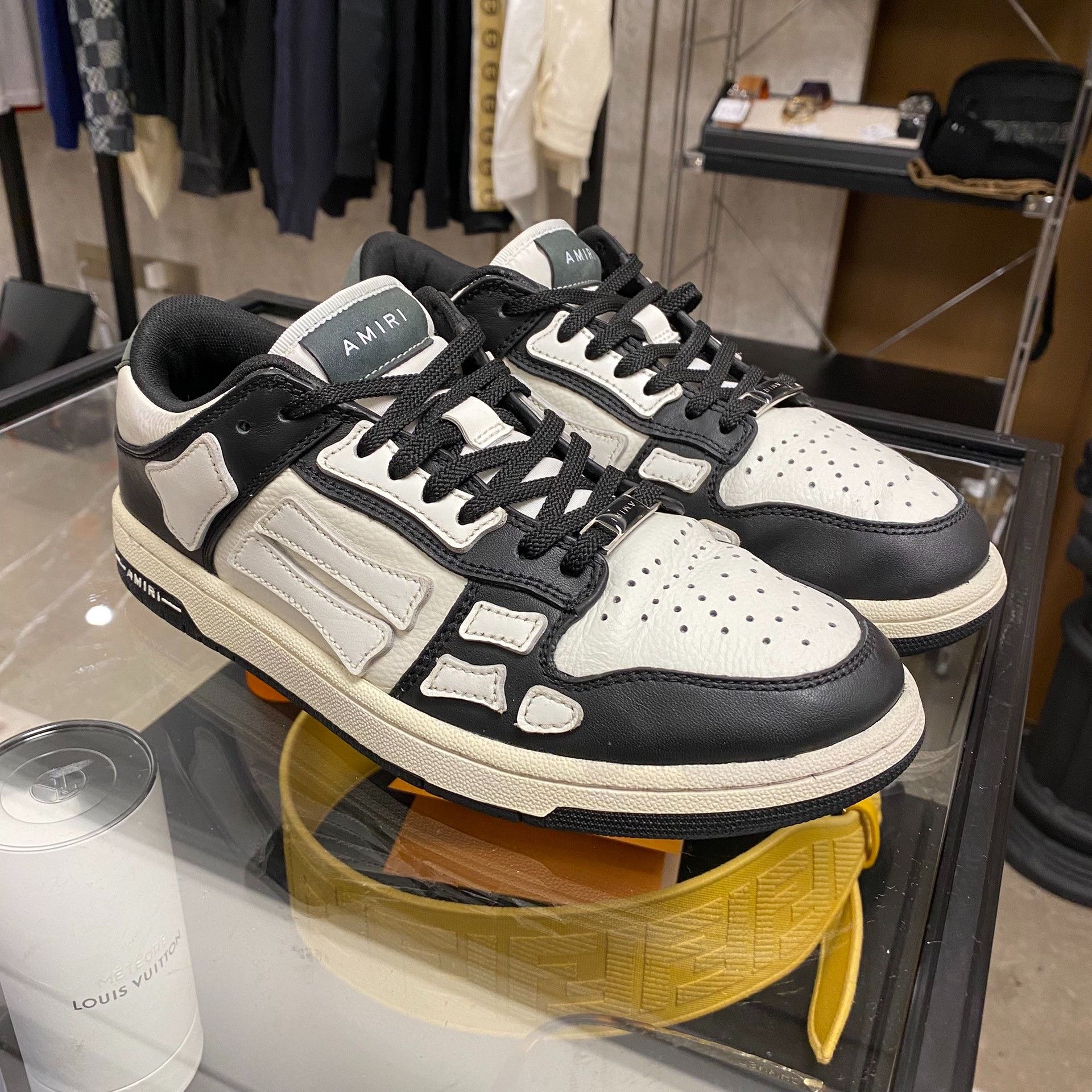 Amiri Amiri Black Lowtop Sneakers 6.5 Men Size US 6.5 / EU 39-40 - 1 Thumbnail