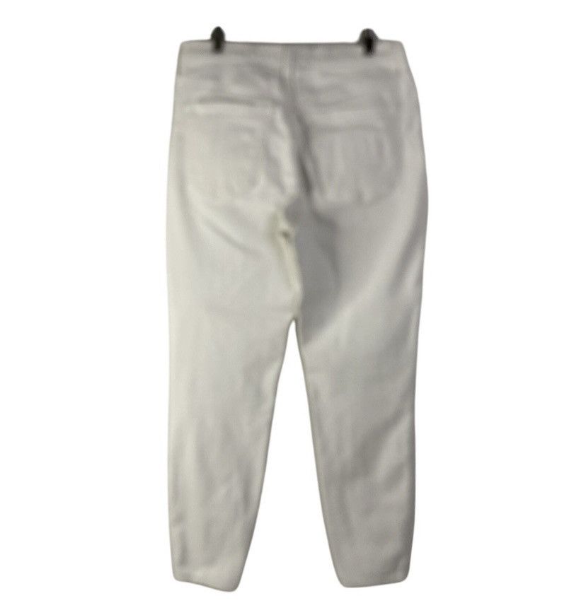 J.Crew J.Crew Jeans Women's White Sz 31 High Rise Skinny Slim EUC Size 31" - 3 Thumbnail