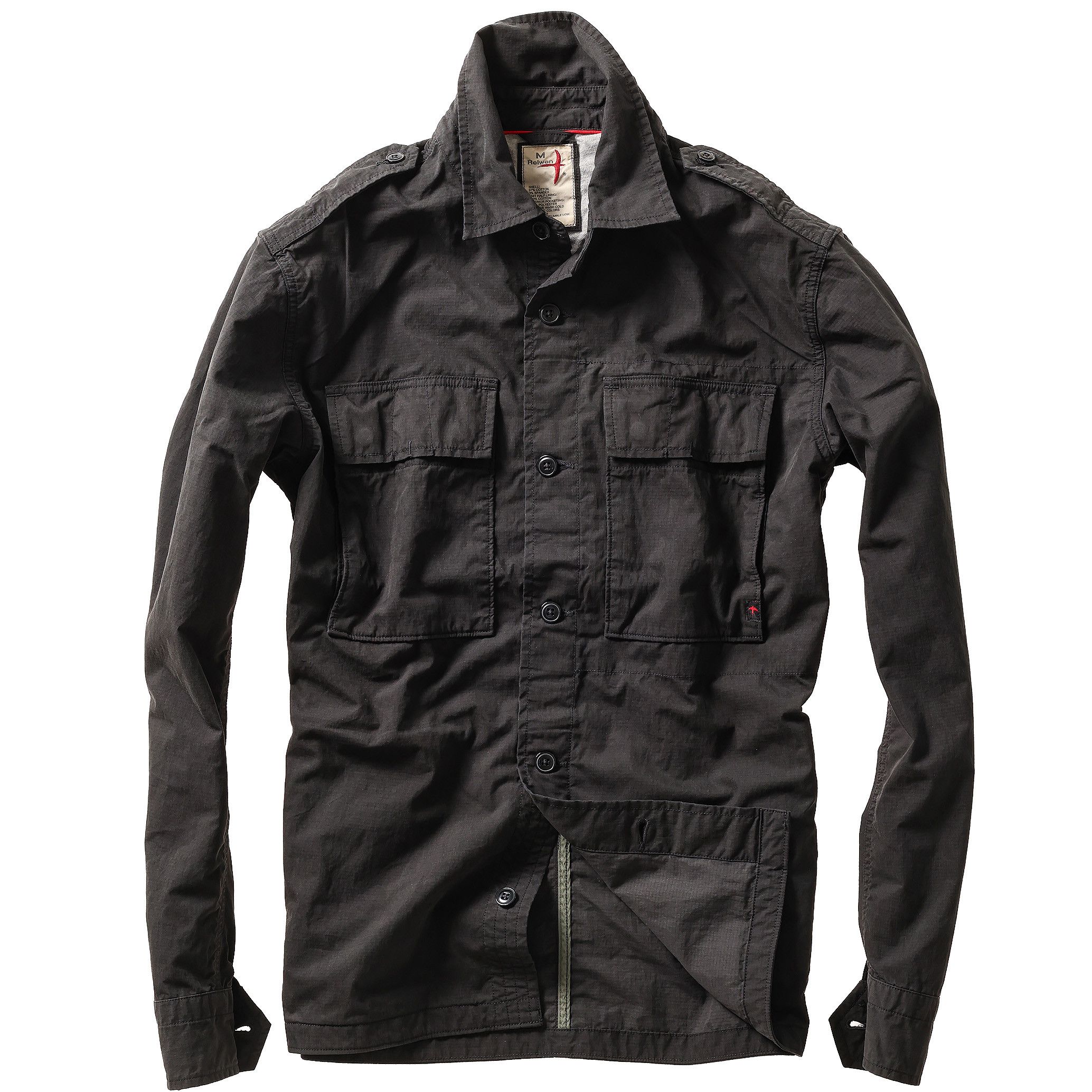 Relwen BLACK COMBAT SHIRT JACKET Size US L / EU 52-54 / 3 - 1 Thumbnail
