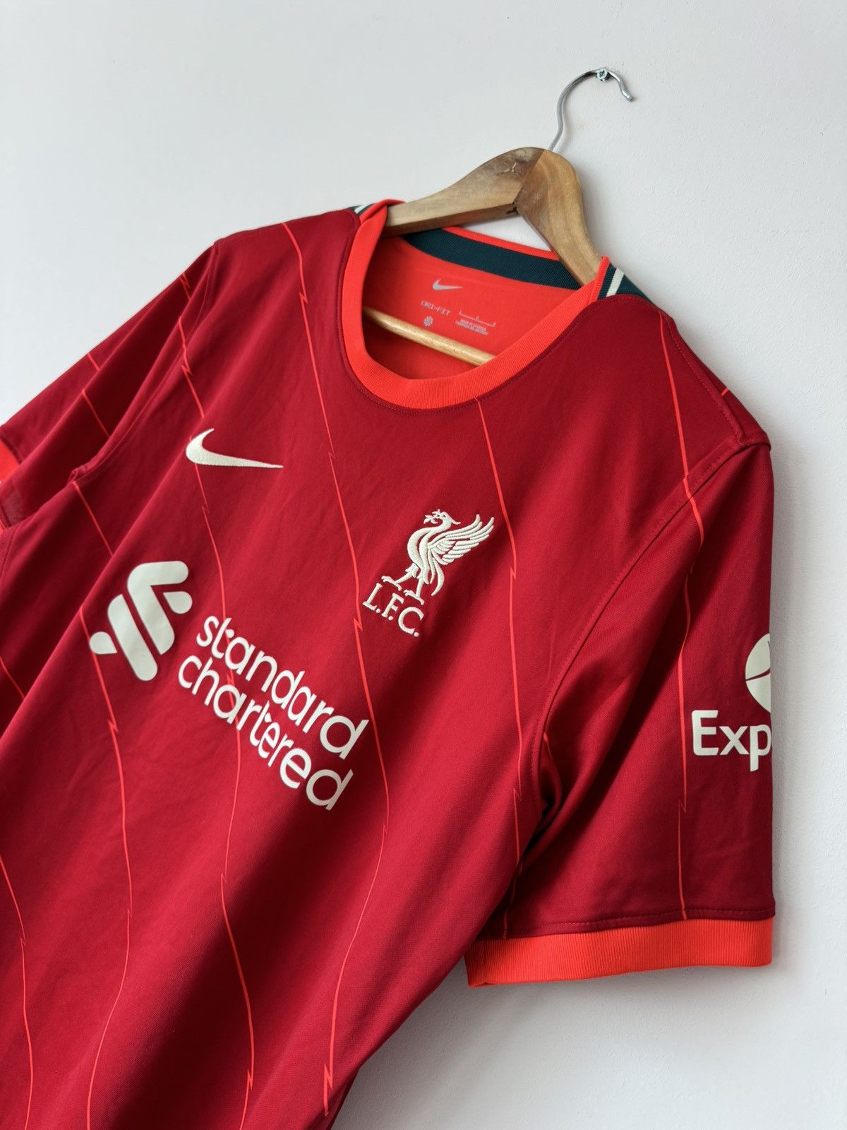 Nike Liverpool 2021-2022 Home Soccer Jersey Nike Football Shirt Size US L / EU 52-54 / 3 - 5 Thumbnail