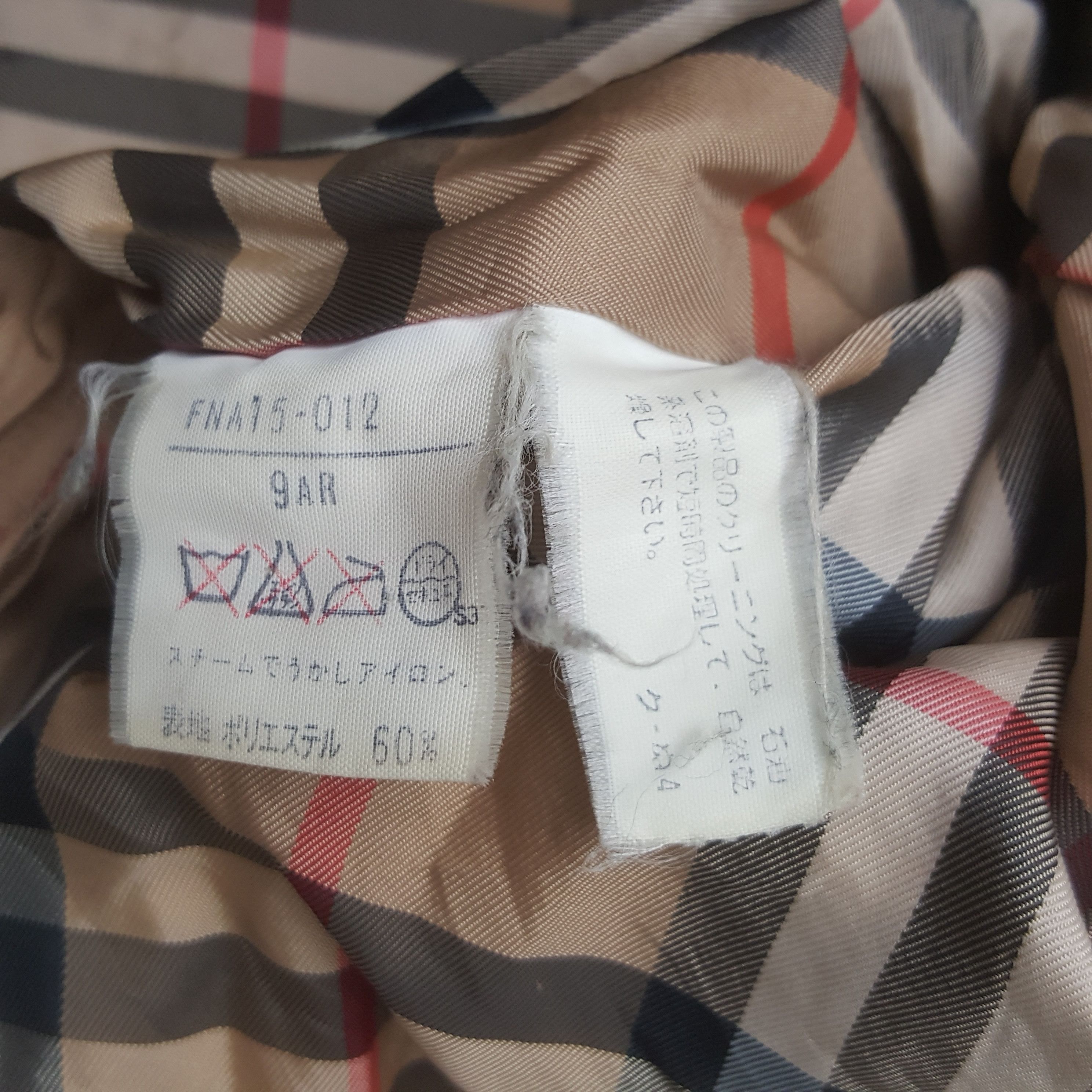 Burberry Vintage Burberrys Custom Spell Out Jacket Hoodie Size L / US 10 / IT 46 - 9 Thumbnail