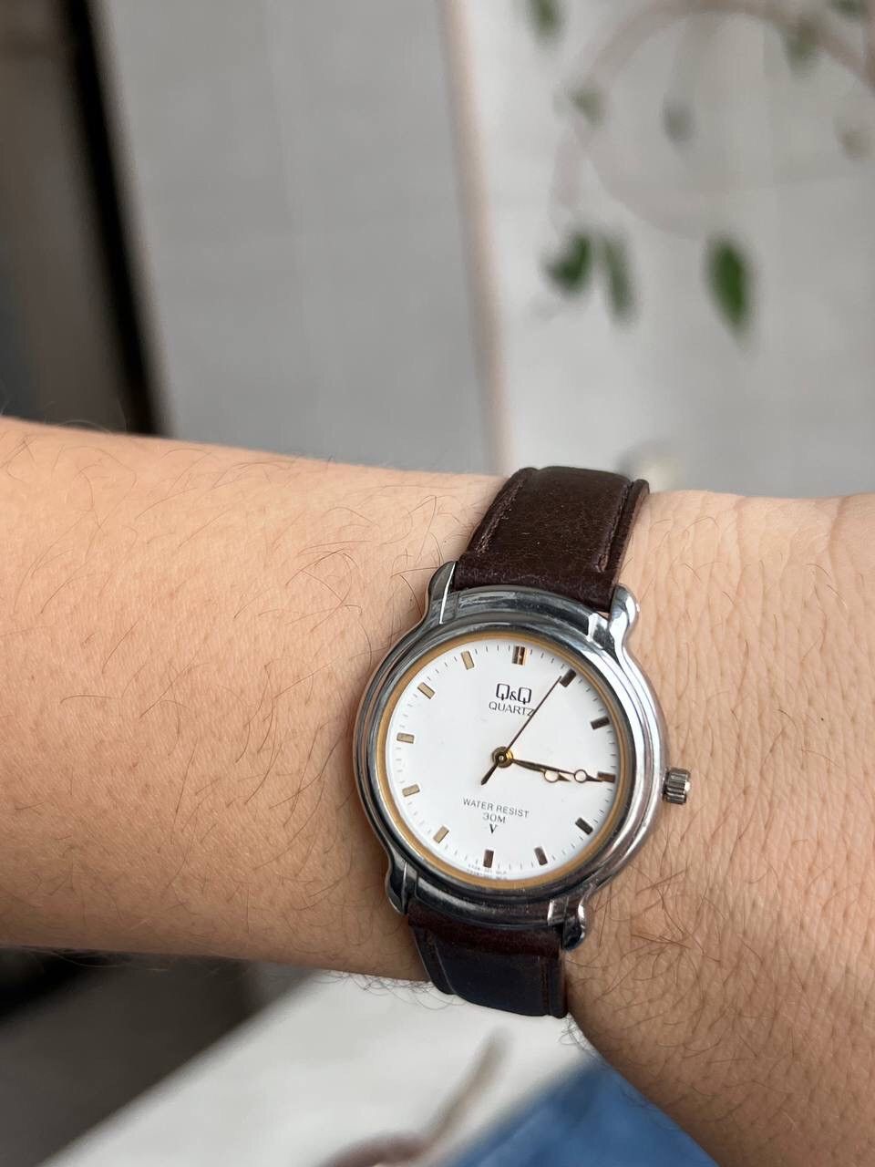 Japanese Brand × Jewelry × Vintage RETRO Japan Stylish Fashion Watch Q&Q Bank Silver Futuristic Size ONE SIZE - 5 Thumbnail